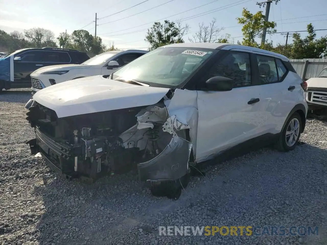 1 Photograph of a damaged car 3N1CP5BV0PL551396 NISSAN KICKS 2023