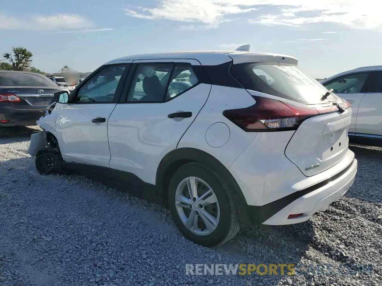 2 Photograph of a damaged car 3N1CP5BV0PL551396 NISSAN KICKS 2023