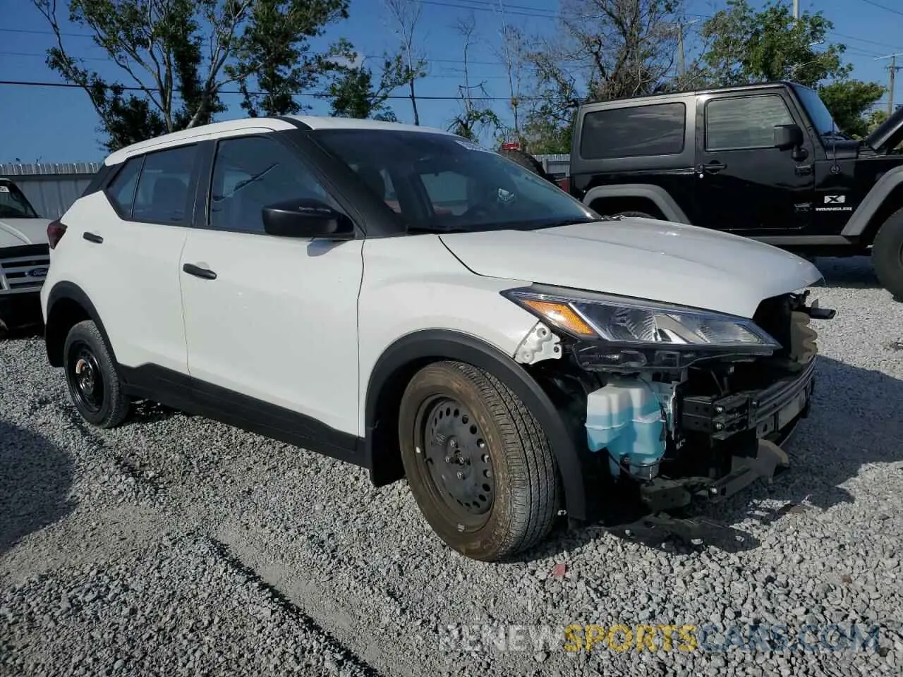4 Photograph of a damaged car 3N1CP5BV0PL551396 NISSAN KICKS 2023
