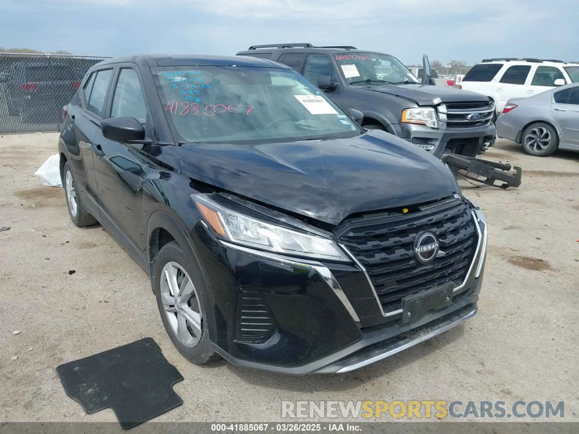 1 Photograph of a damaged car 3N1CP5BV0PL554203 NISSAN KICKS 2023