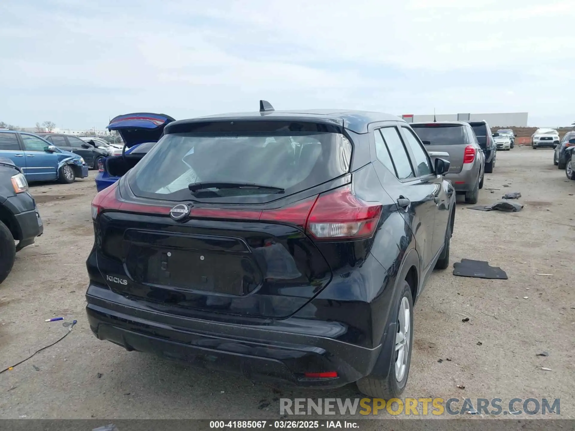 4 Photograph of a damaged car 3N1CP5BV0PL554203 NISSAN KICKS 2023