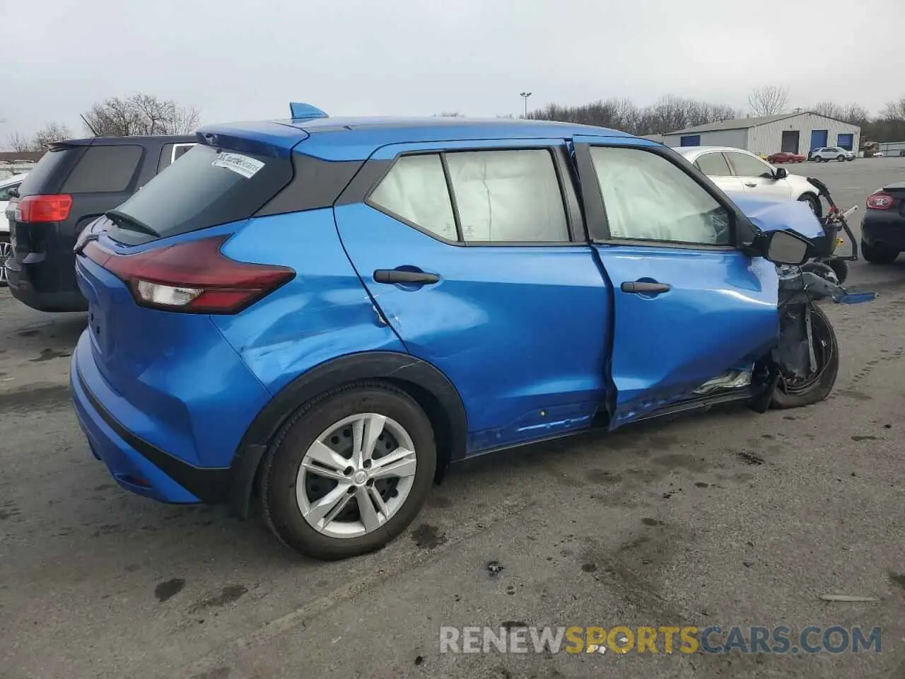 3 Photograph of a damaged car 3N1CP5BV0PL568683 NISSAN KICKS 2023