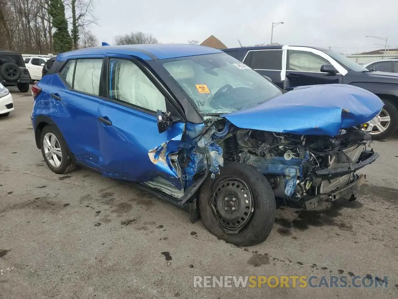 4 Photograph of a damaged car 3N1CP5BV0PL568683 NISSAN KICKS 2023
