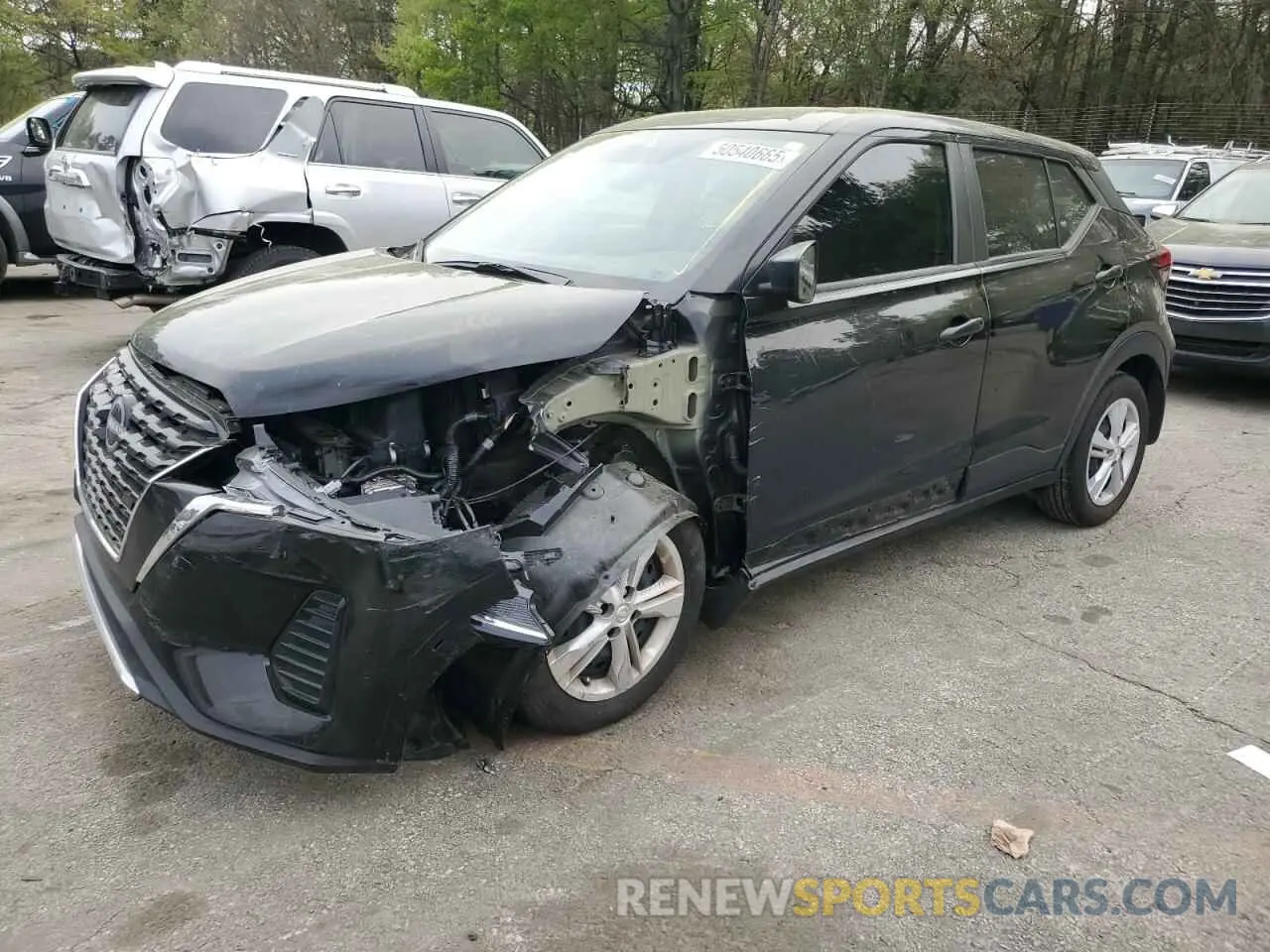 1 Photograph of a damaged car 3N1CP5BV0PL575195 NISSAN KICKS 2023