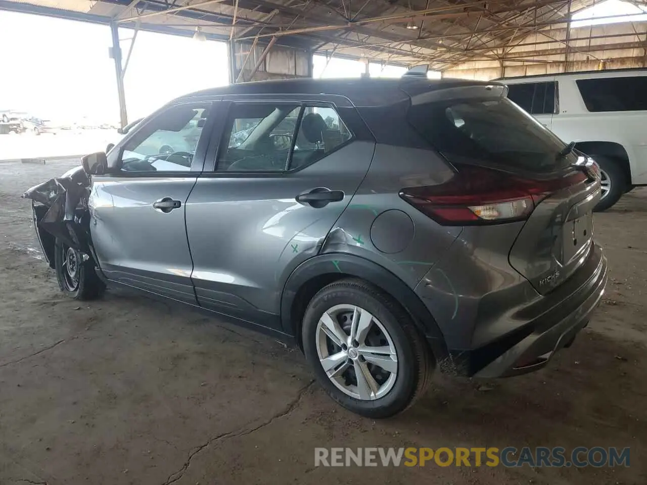 2 Photograph of a damaged car 3N1CP5BV1PL536499 NISSAN KICKS 2023