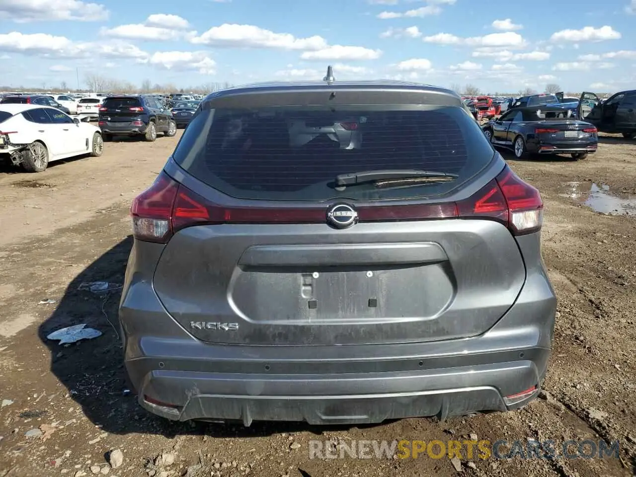 6 Photograph of a damaged car 3N1CP5BV1PL538866 NISSAN KICKS 2023