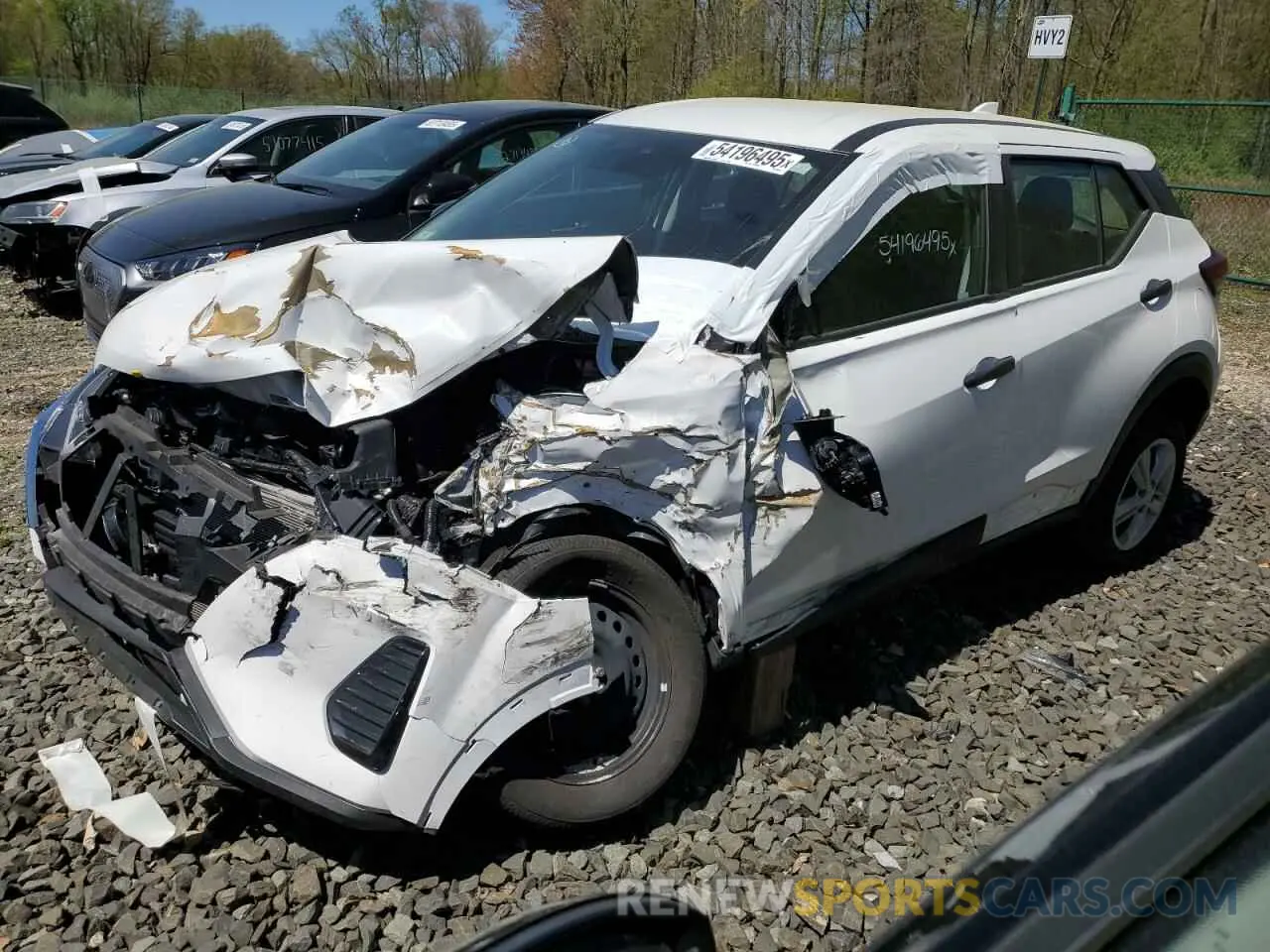 1 Photograph of a damaged car 3N1CP5BV1PL558891 NISSAN KICKS 2023