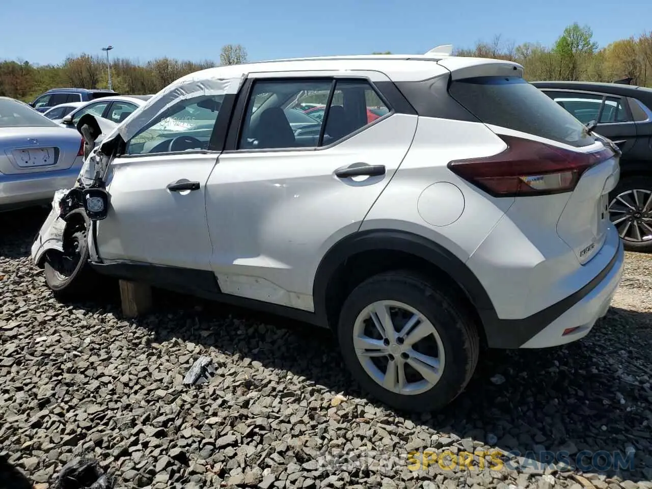 2 Photograph of a damaged car 3N1CP5BV1PL558891 NISSAN KICKS 2023