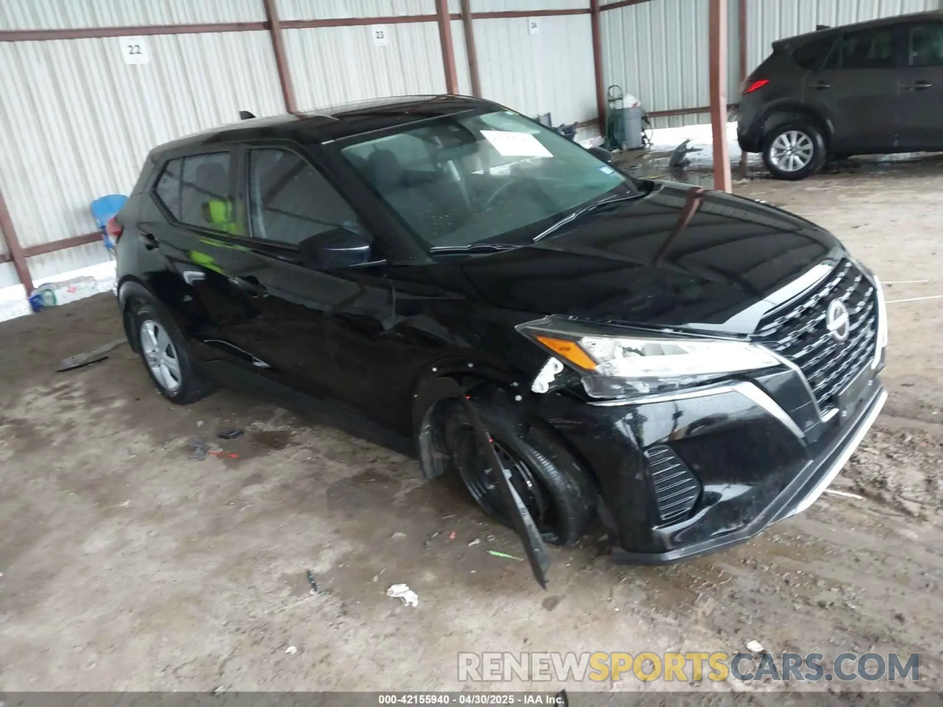 1 Photograph of a damaged car 3N1CP5BV3PL473289 NISSAN KICKS 2023