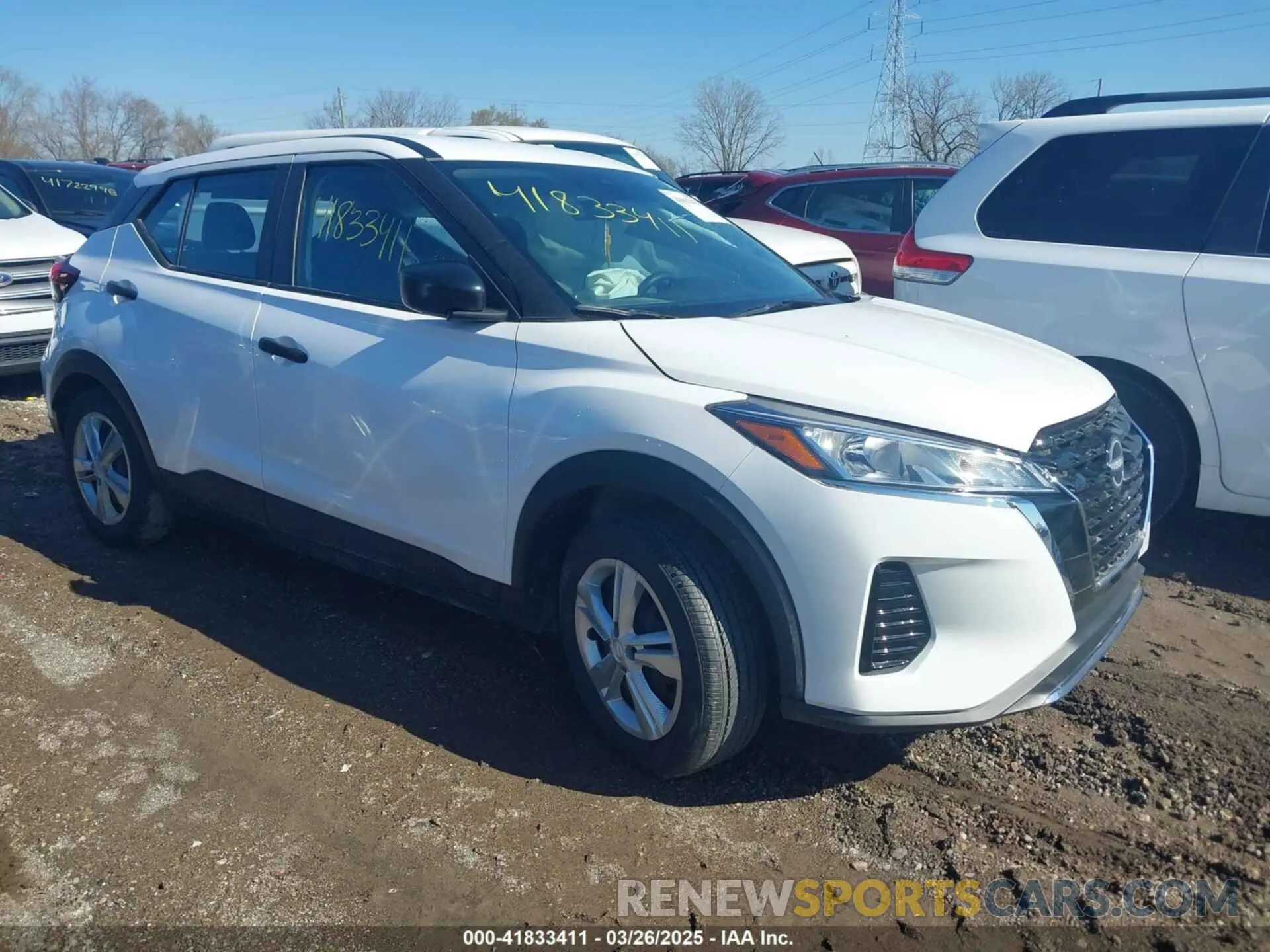 1 Photograph of a damaged car 3N1CP5BV3PL507232 NISSAN KICKS 2023