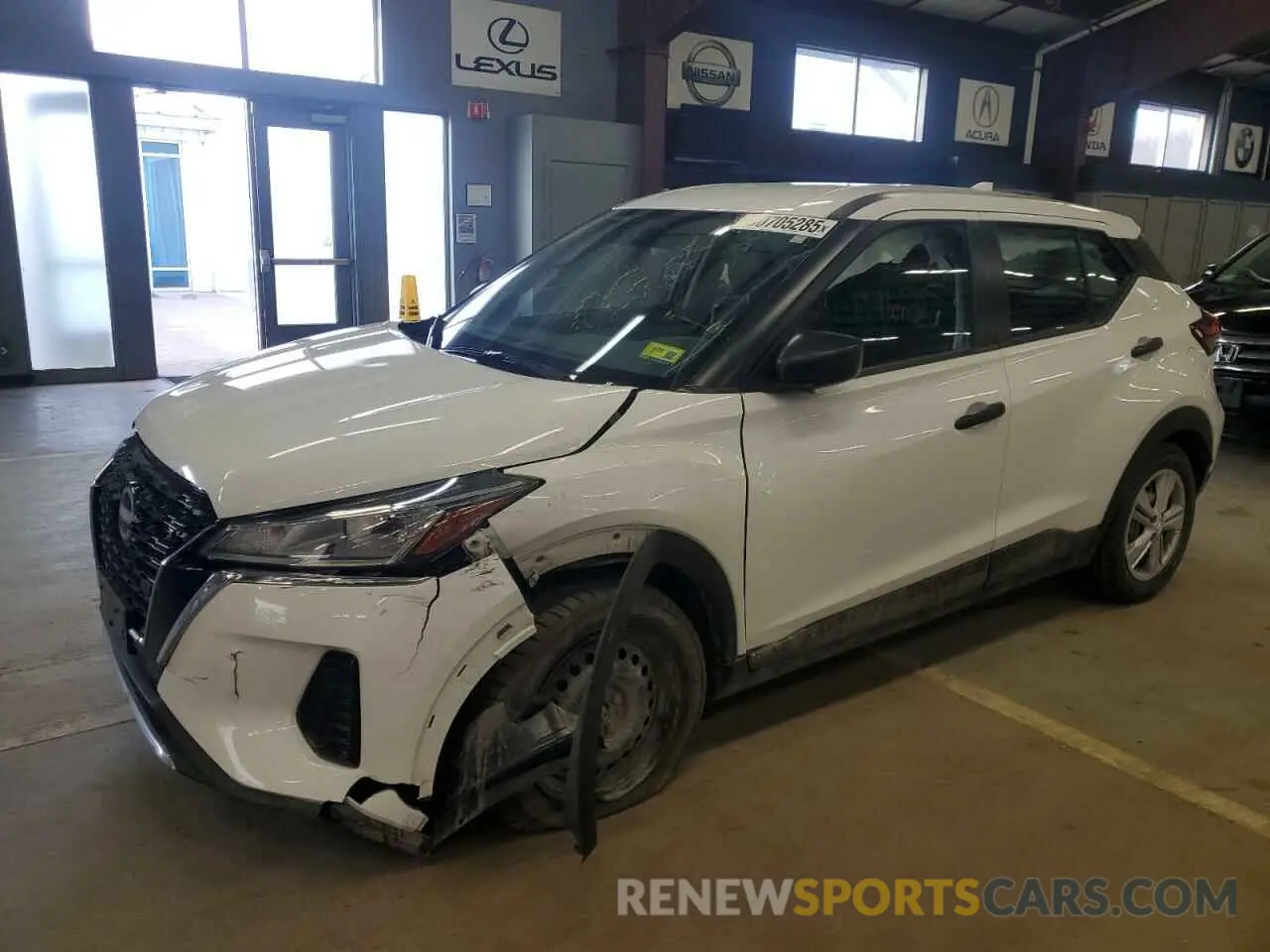 1 Photograph of a damaged car 3N1CP5BV3PL559301 NISSAN KICKS 2023