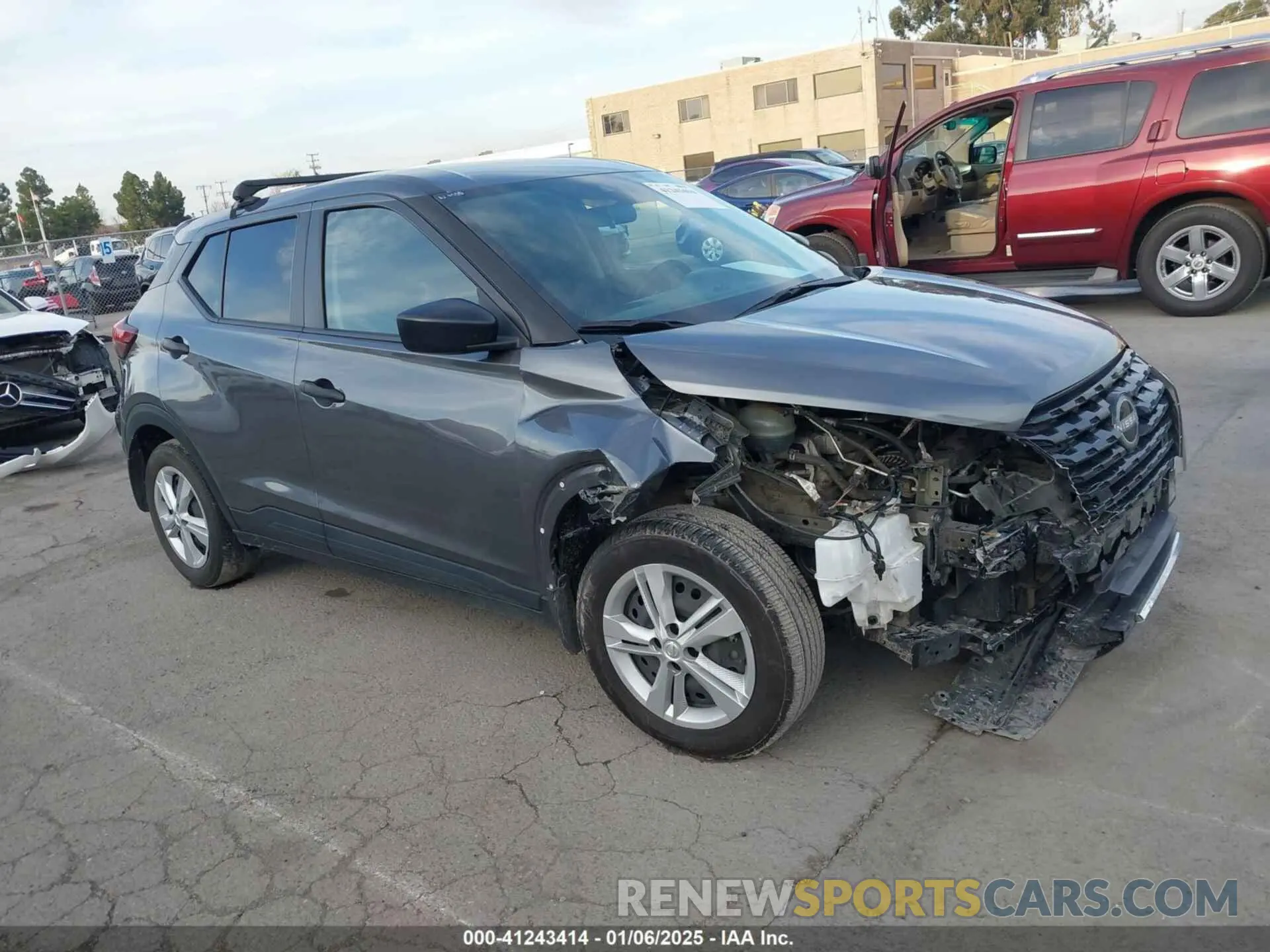 1 Photograph of a damaged car 3N1CP5BV4PL469266 NISSAN KICKS 2023