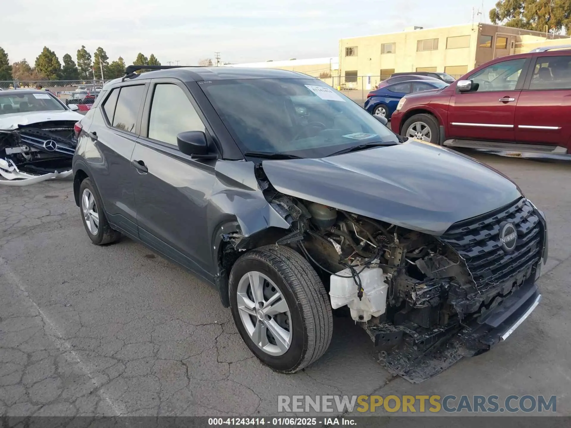 6 Photograph of a damaged car 3N1CP5BV4PL469266 NISSAN KICKS 2023