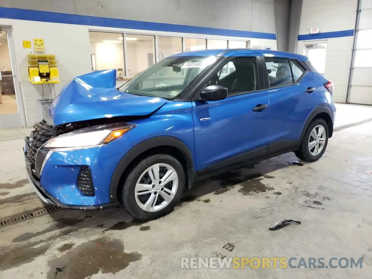 1 Photograph of a damaged car 3N1CP5BV4PL535752 NISSAN KICKS 2023