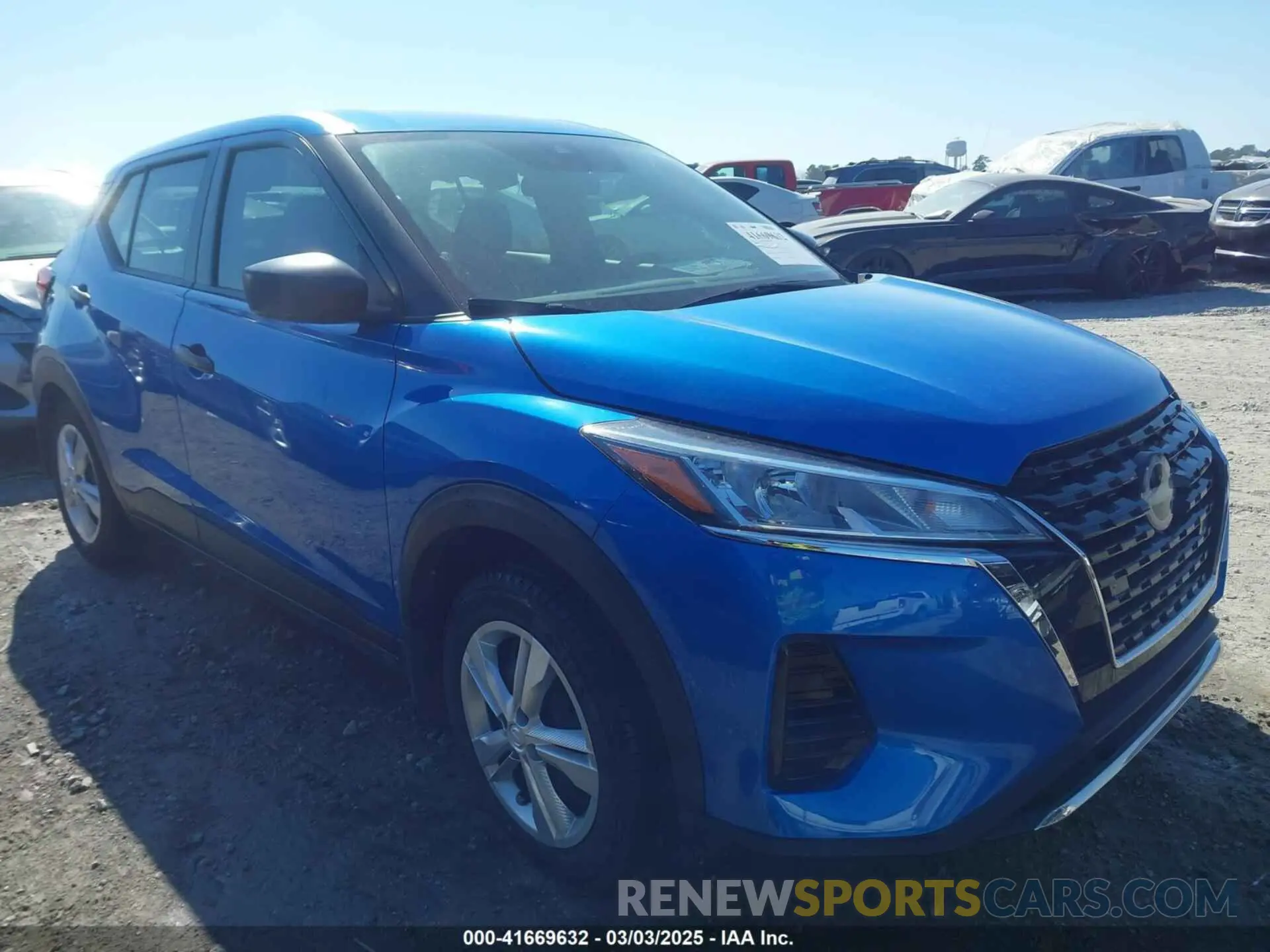 1 Photograph of a damaged car 3N1CP5BV4PL559498 NISSAN KICKS 2023