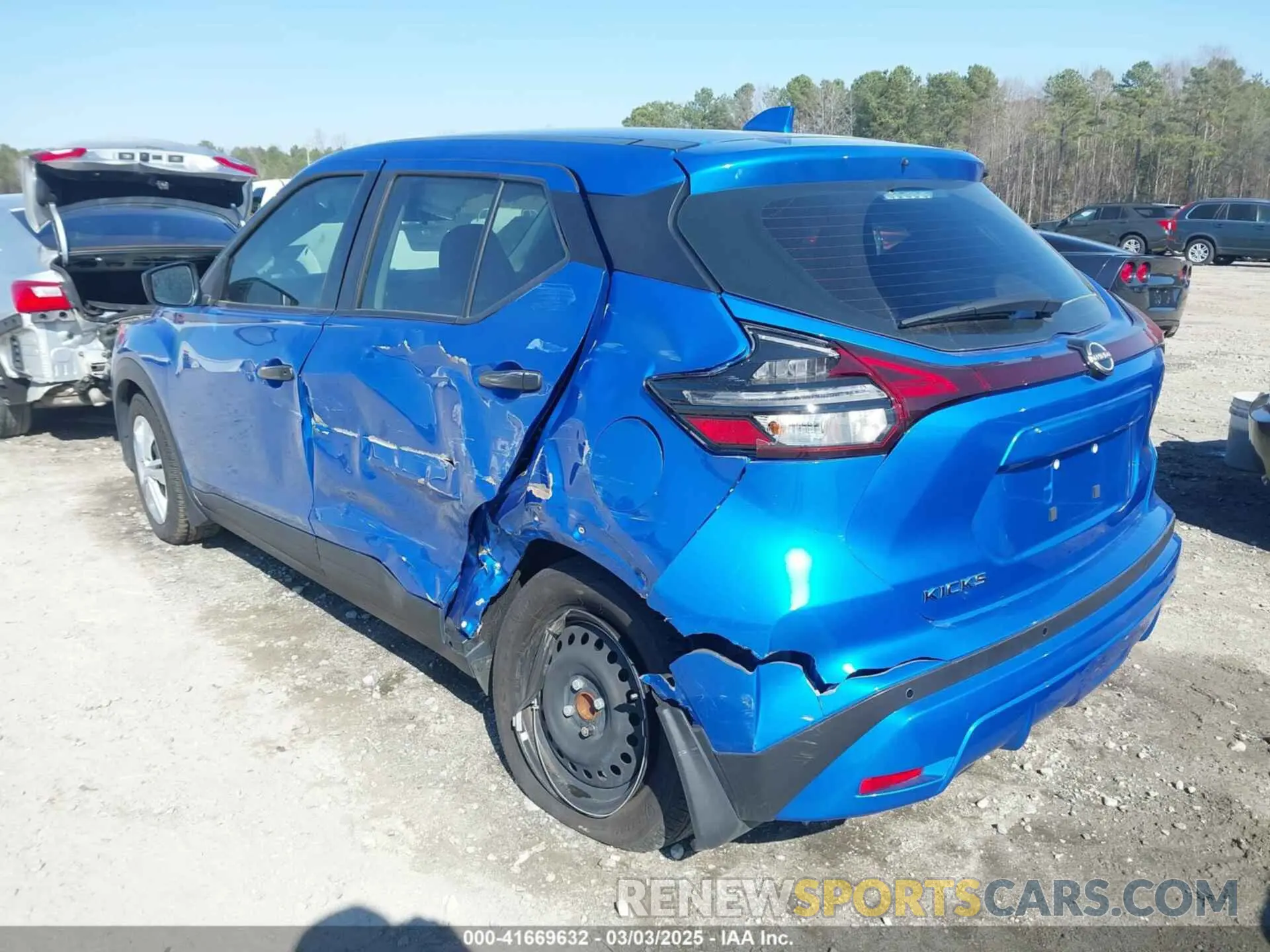 3 Photograph of a damaged car 3N1CP5BV4PL559498 NISSAN KICKS 2023