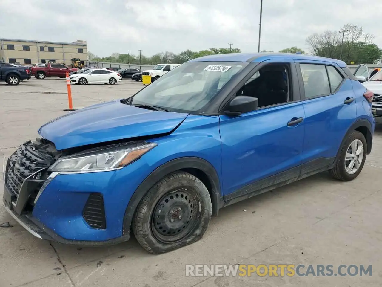 1 Photograph of a damaged car 3N1CP5BV4PL572462 NISSAN KICKS 2023