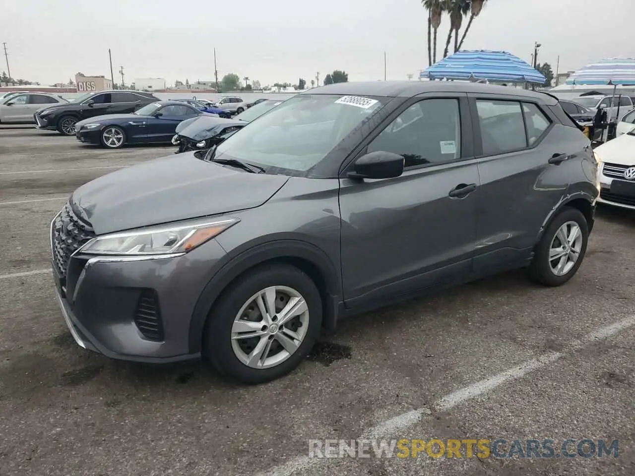 1 Photograph of a damaged car 3N1CP5BV5PL469843 NISSAN KICKS 2023