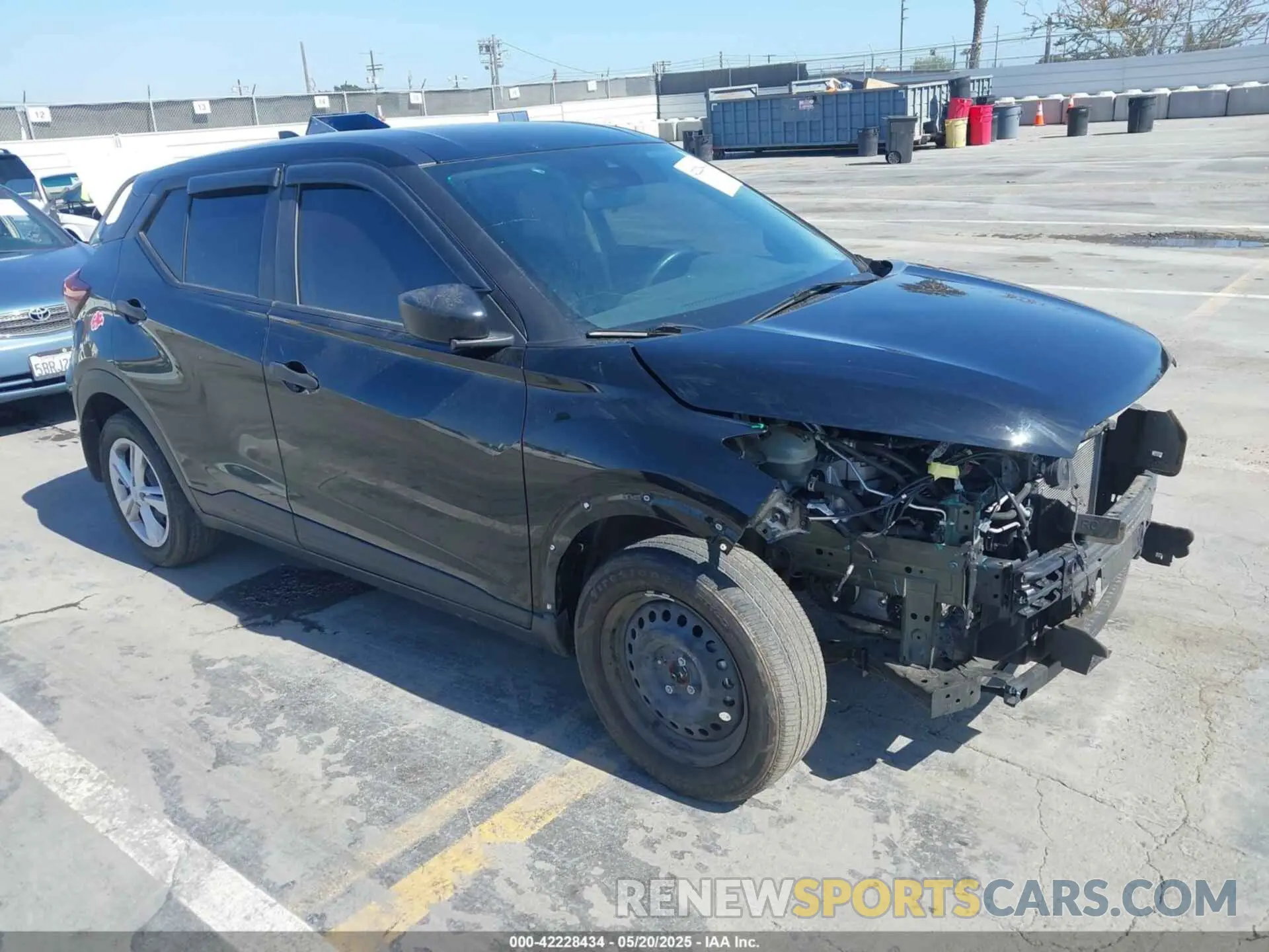 1 Photograph of a damaged car 3N1CP5BV5PL555492 NISSAN KICKS 2023