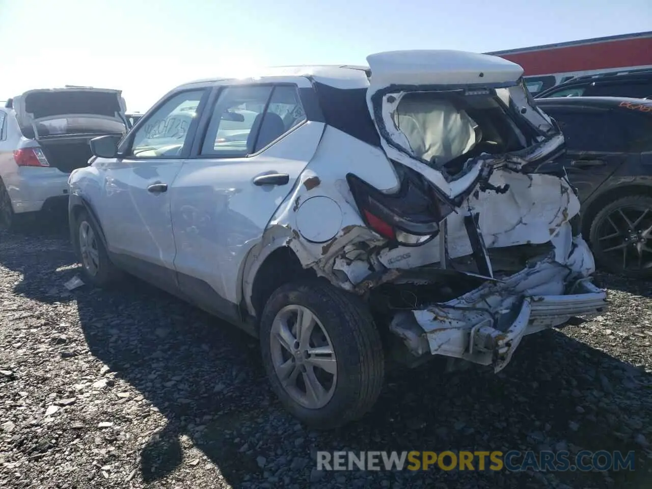 2 Photograph of a damaged car 3N1CP5BV6PL487073 NISSAN KICKS 2023