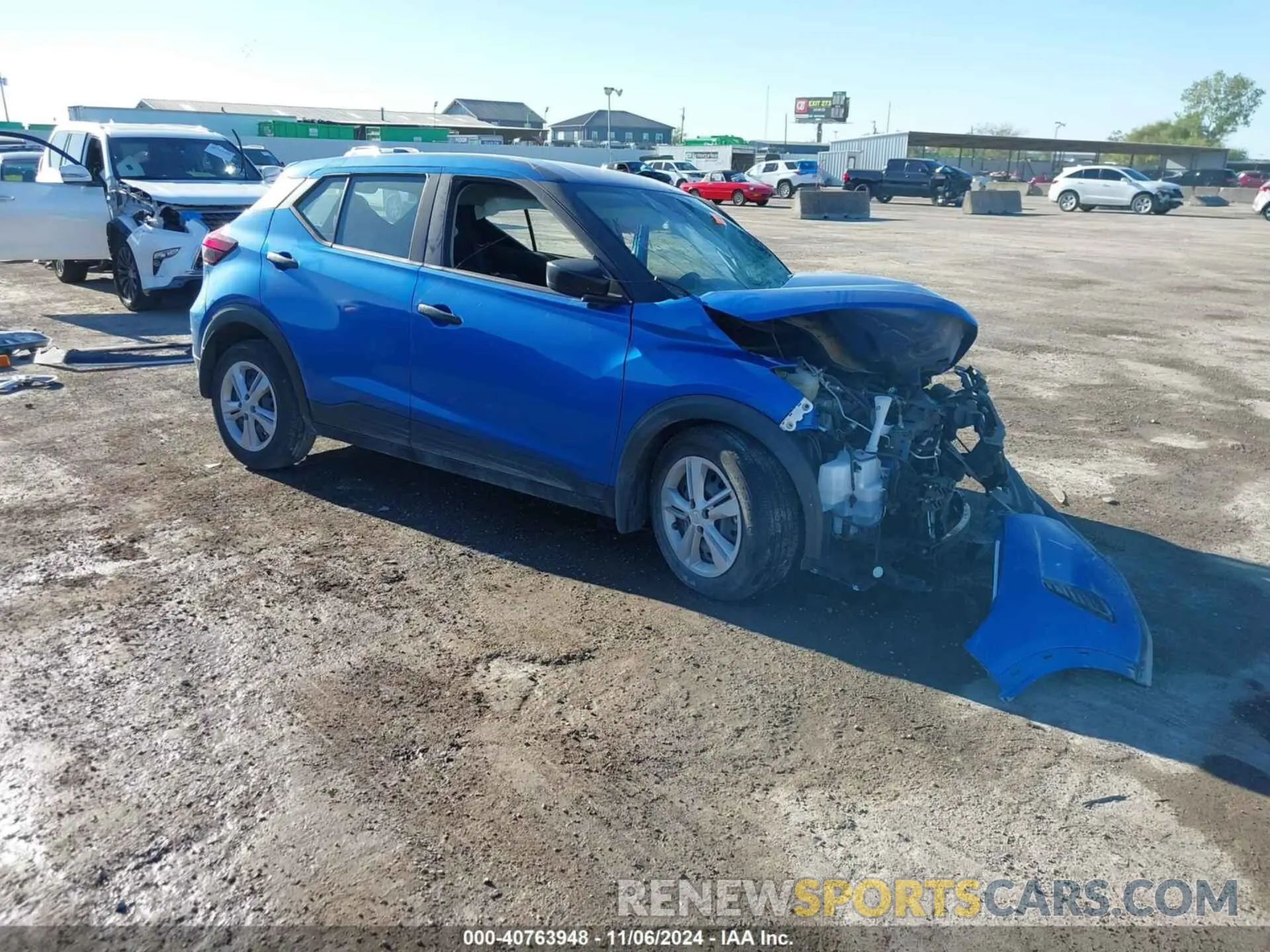 1 Photograph of a damaged car 3N1CP5BV6PL511307 NISSAN KICKS 2023