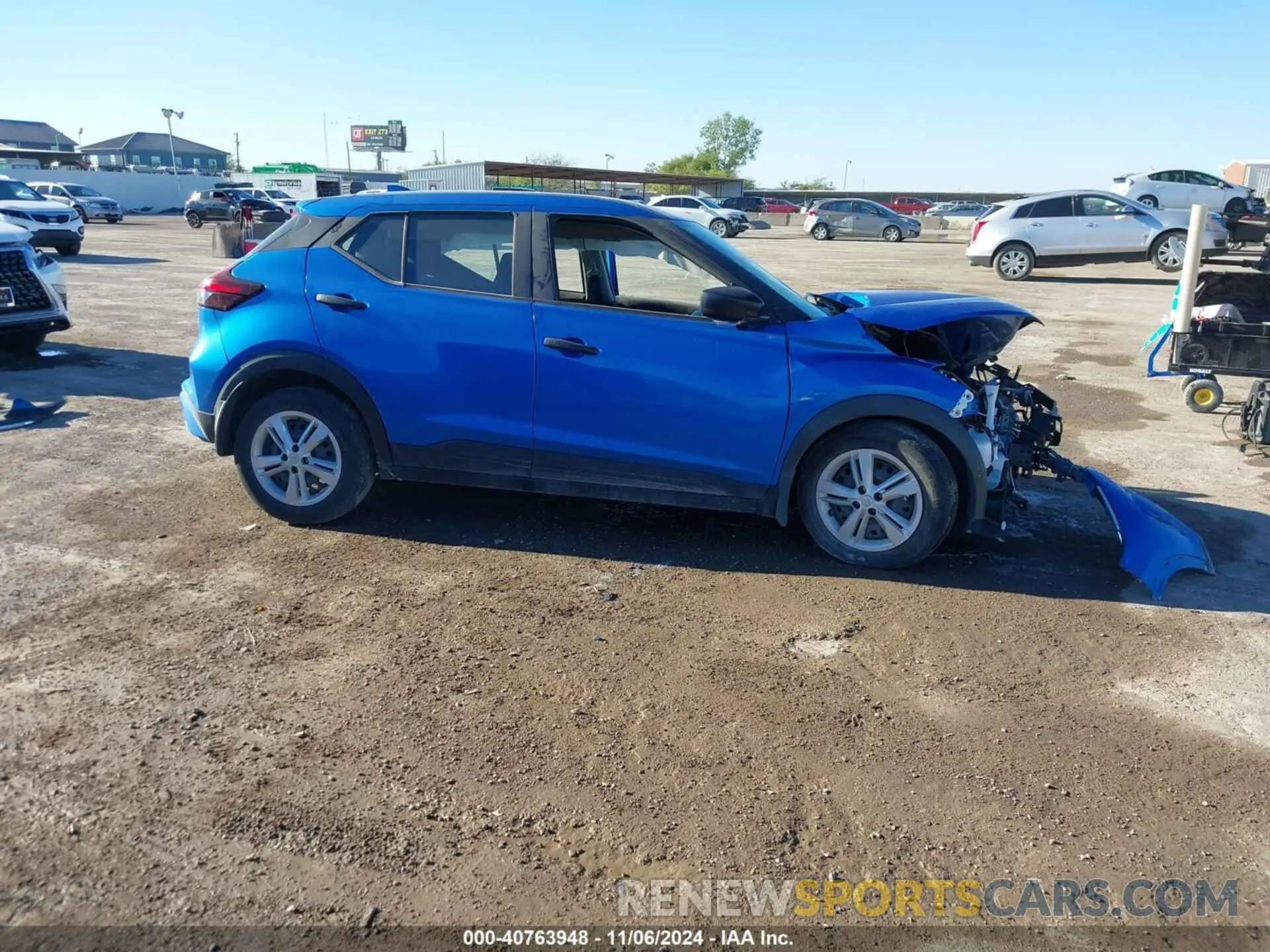 13 Photograph of a damaged car 3N1CP5BV6PL511307 NISSAN KICKS 2023