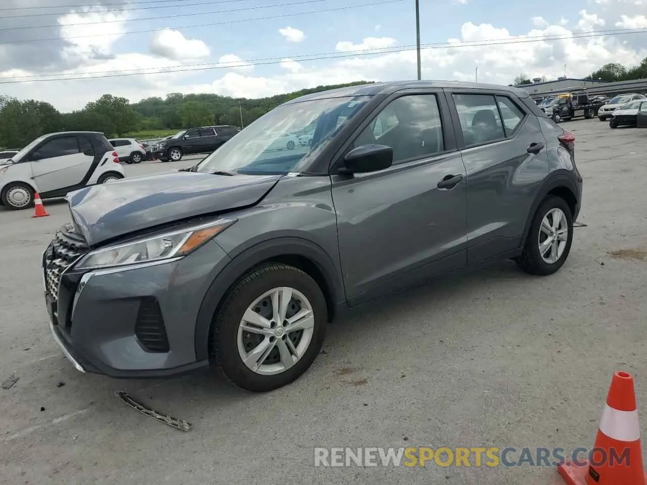 1 Photograph of a damaged car 3N1CP5BV6PL528219 NISSAN KICKS 2023