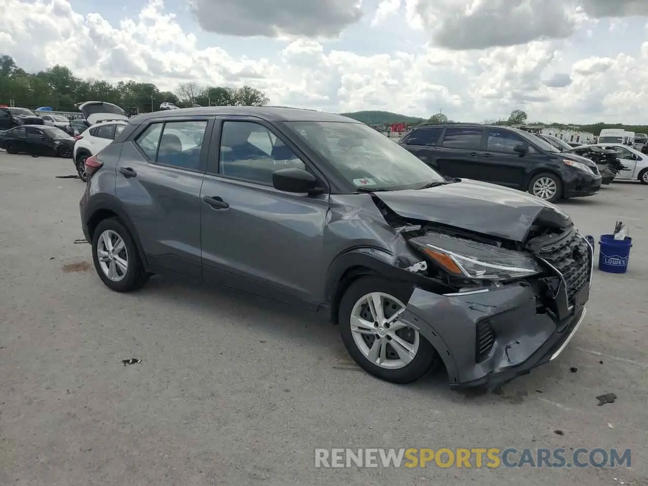 4 Photograph of a damaged car 3N1CP5BV6PL528219 NISSAN KICKS 2023