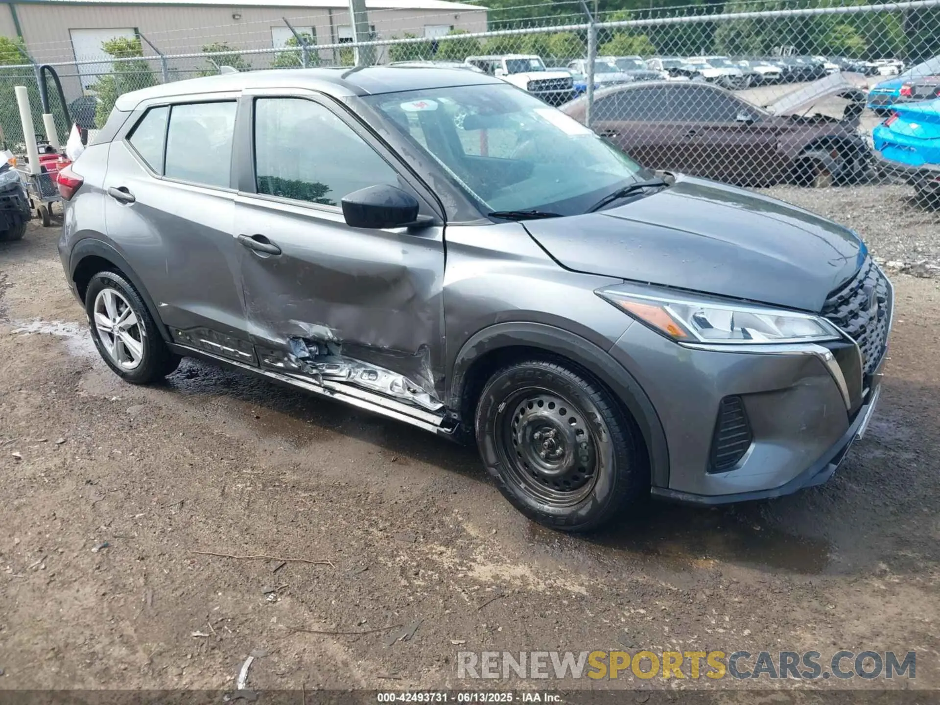 1 Photograph of a damaged car 3N1CP5BV6PL528866 NISSAN KICKS 2023