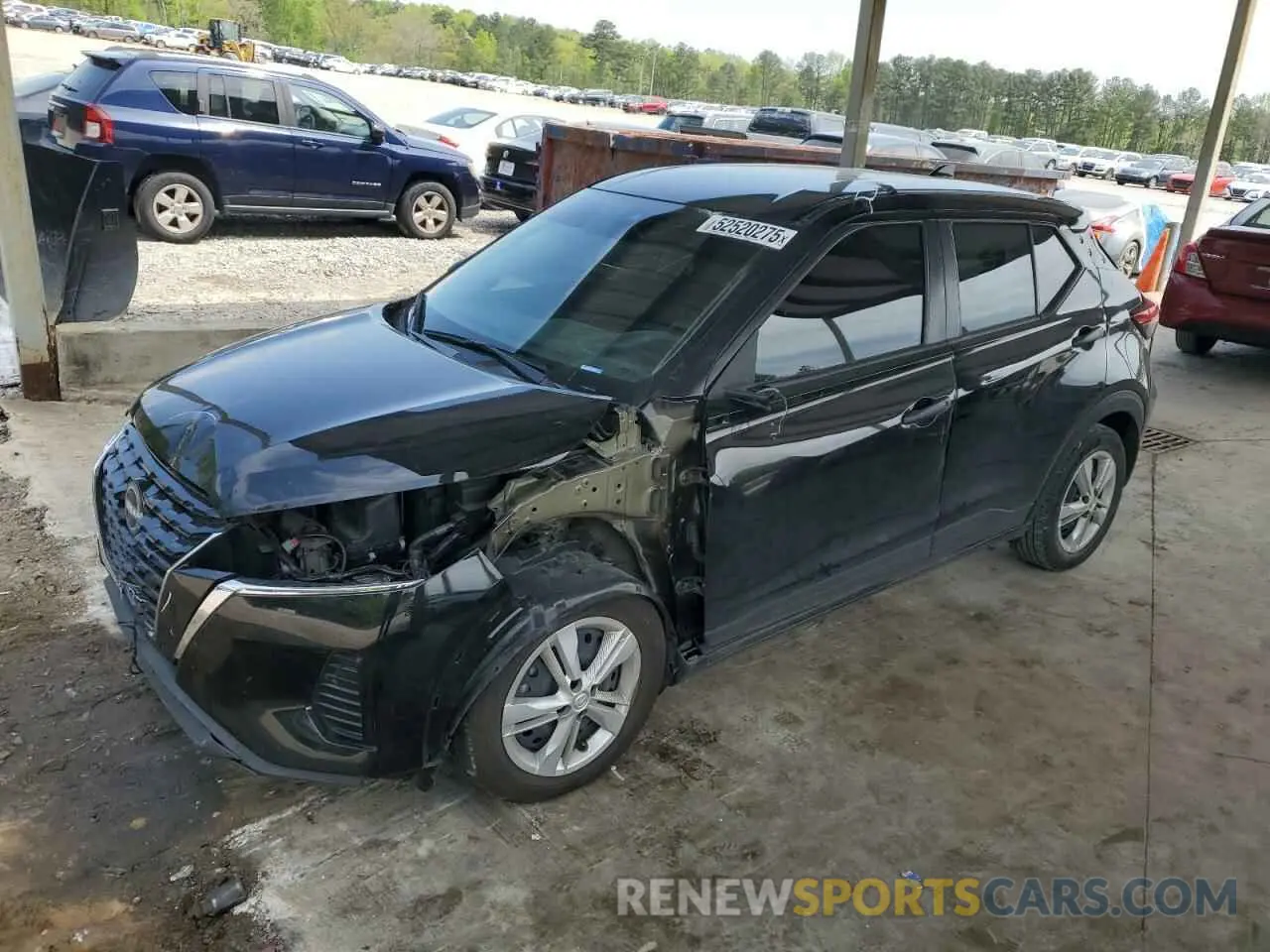 1 Photograph of a damaged car 3N1CP5BV7PL505032 NISSAN KICKS 2023