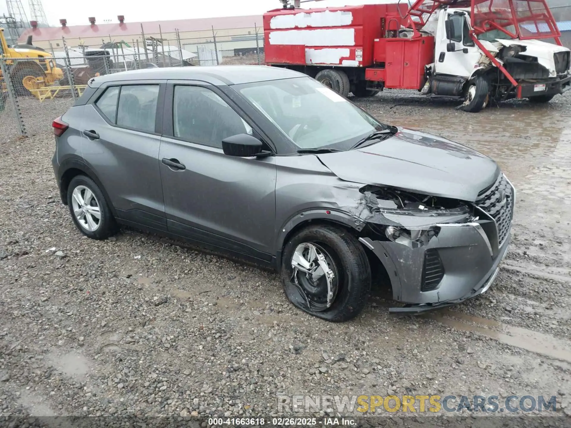 1 Photograph of a damaged car 3N1CP5BV7PL570740 NISSAN KICKS 2023