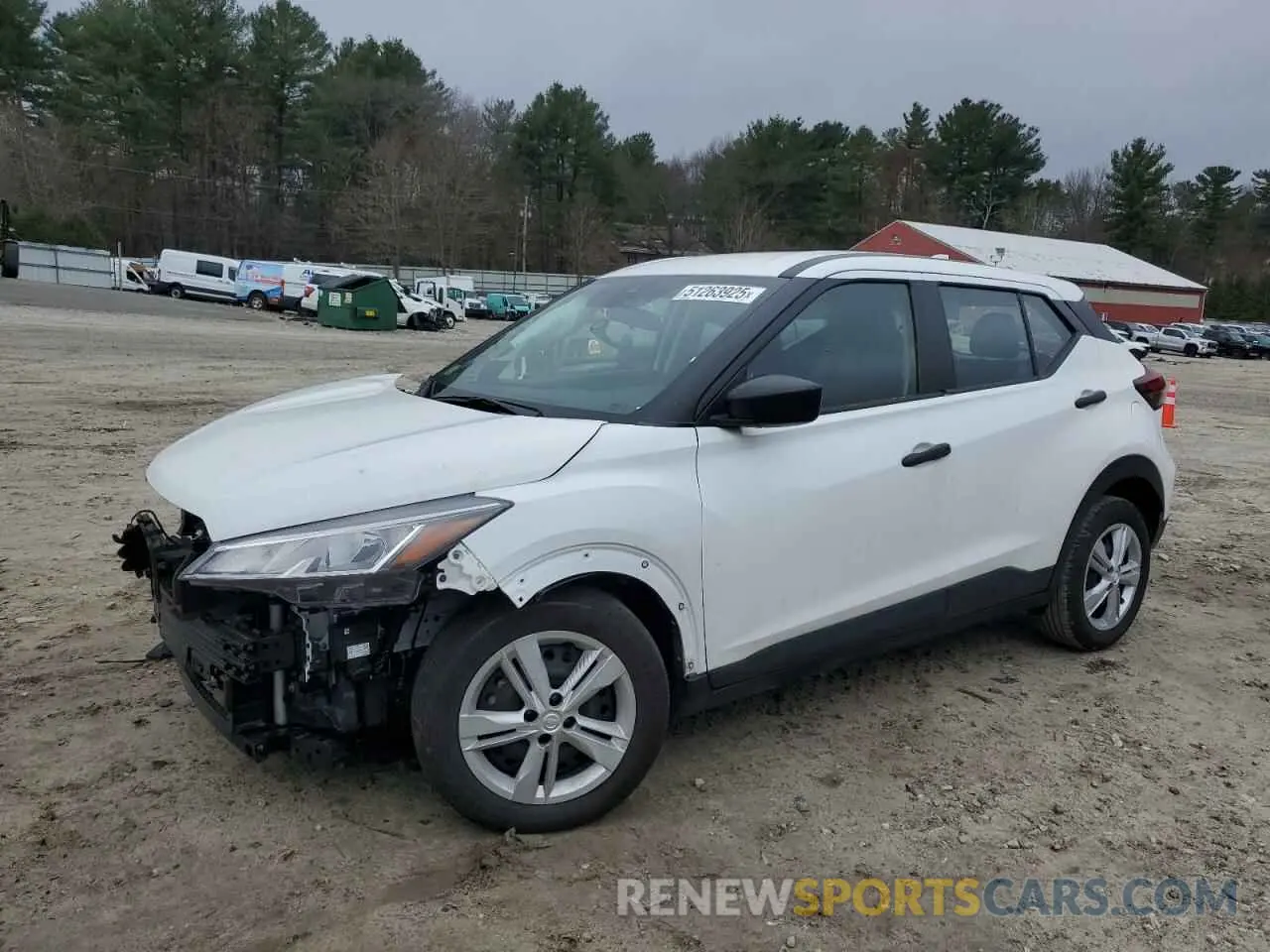 1 Photograph of a damaged car 3N1CP5BV8PL511857 NISSAN KICKS 2023