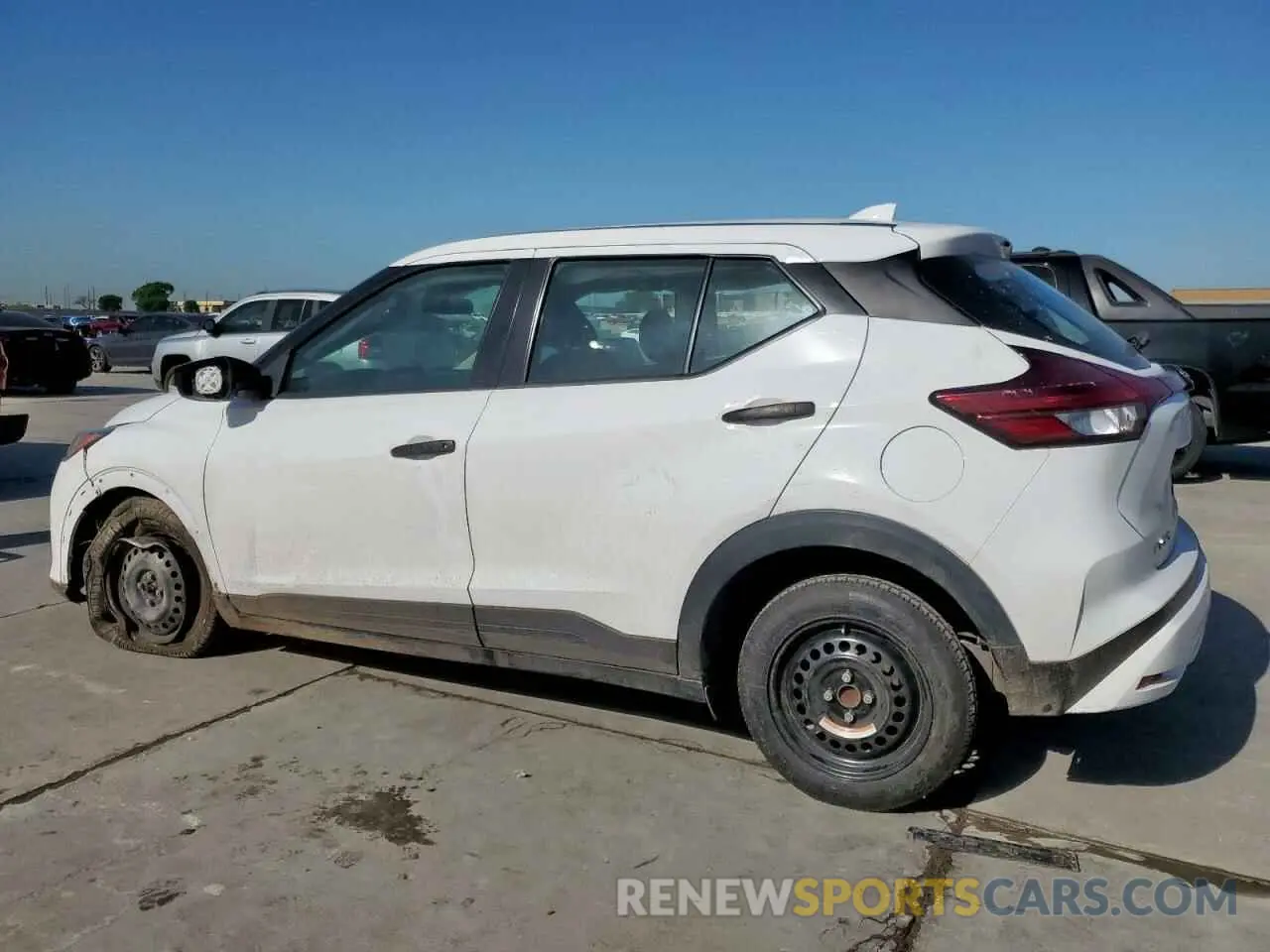 2 Photograph of a damaged car 3N1CP5BV9PL491246 NISSAN KICKS 2023