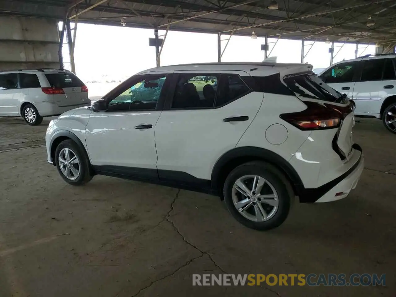 2 Photograph of a damaged car 3N1CP5BV9PL505663 NISSAN KICKS 2023