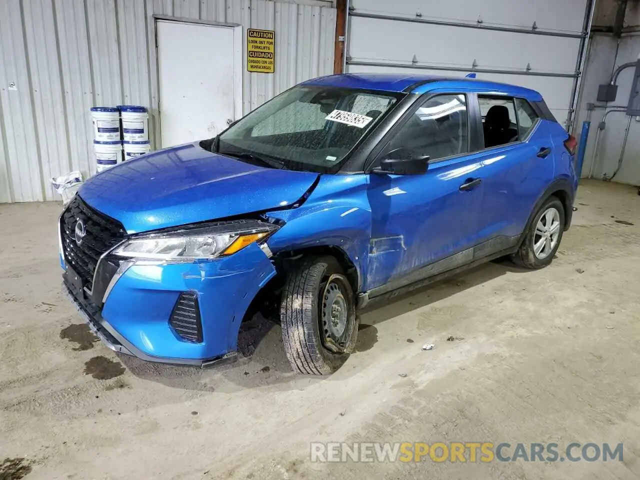 1 Photograph of a damaged car 3N1CP5BV9PL571131 NISSAN KICKS 2023