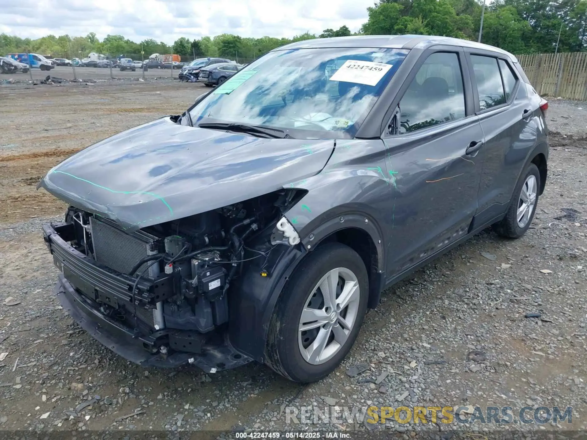 2 Photograph of a damaged car 3N1CP5BV9PL571677 NISSAN KICKS 2023