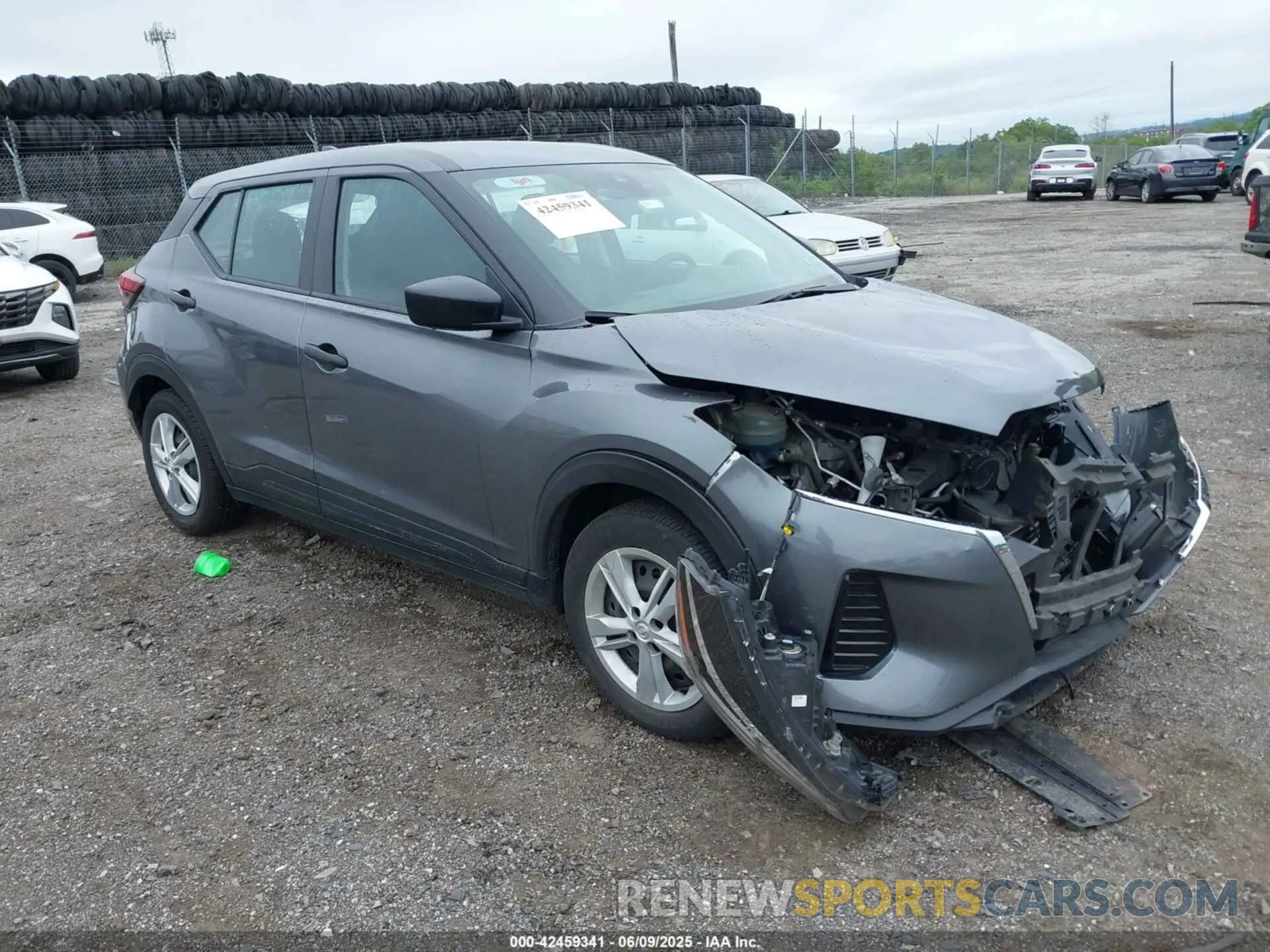 1 Photograph of a damaged car 3N1CP5BVXPL528062 NISSAN KICKS 2023