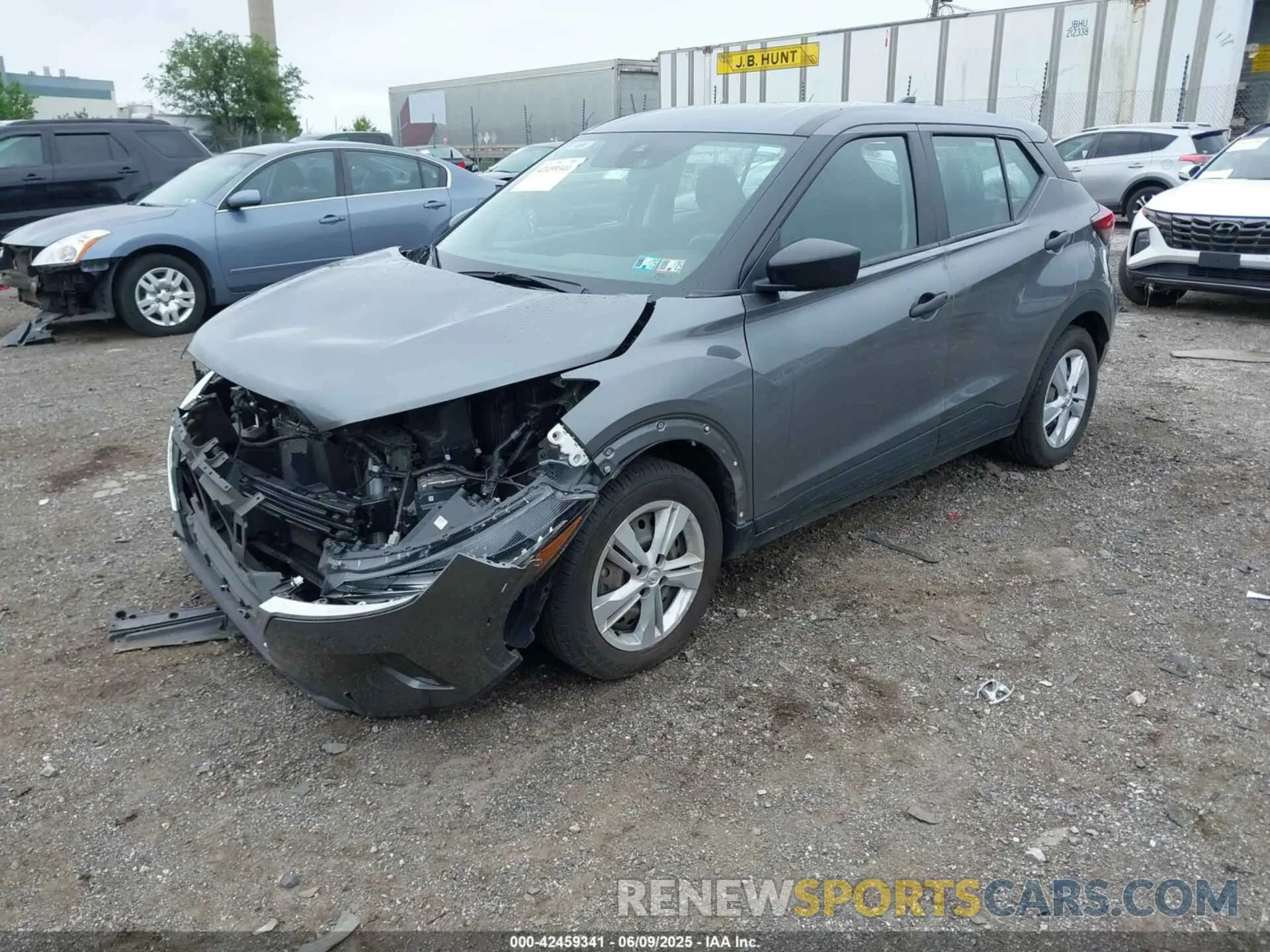 2 Photograph of a damaged car 3N1CP5BVXPL528062 NISSAN KICKS 2023