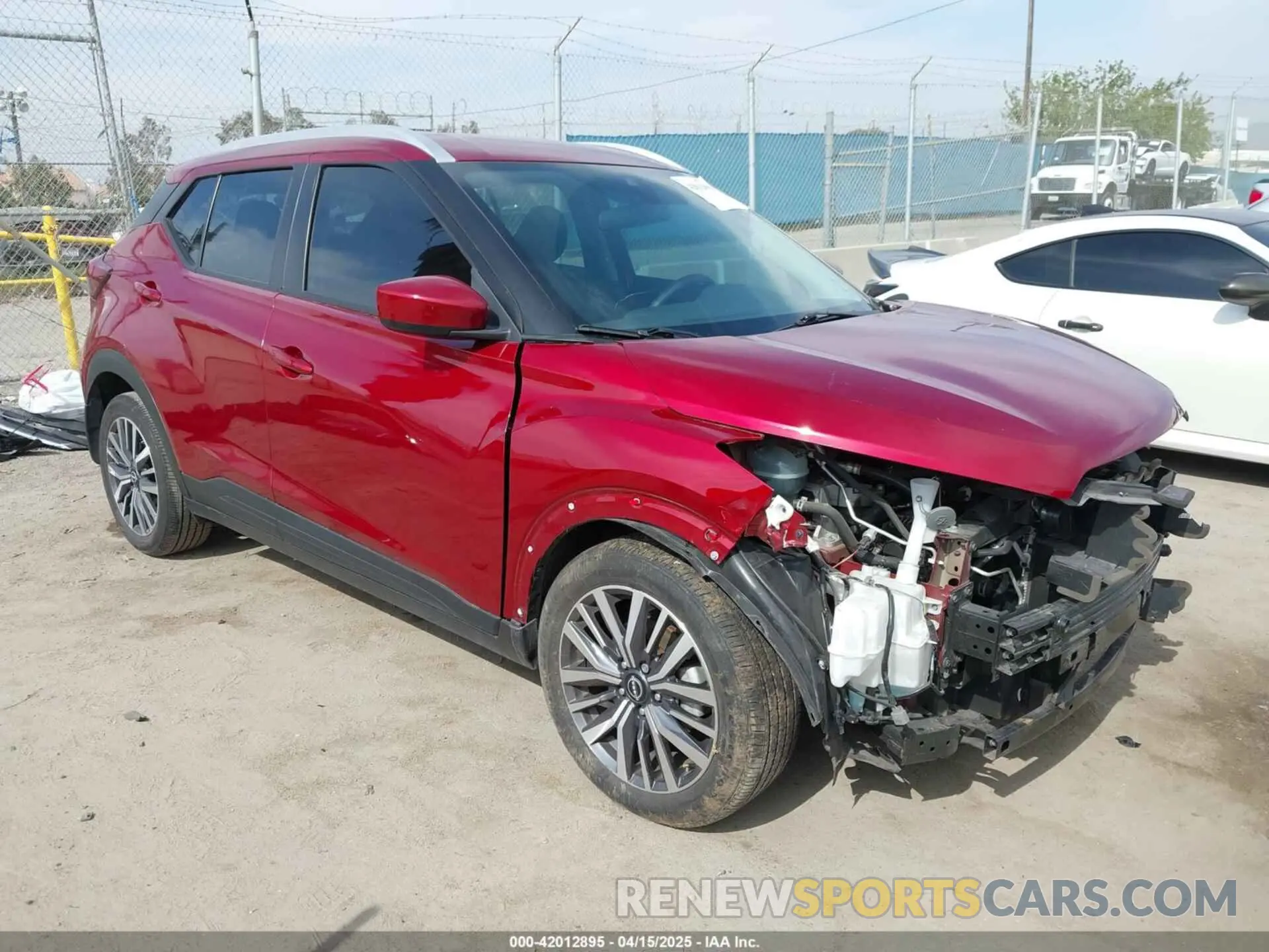 1 Photograph of a damaged car 3N1CP5CV0PL476441 NISSAN KICKS 2023