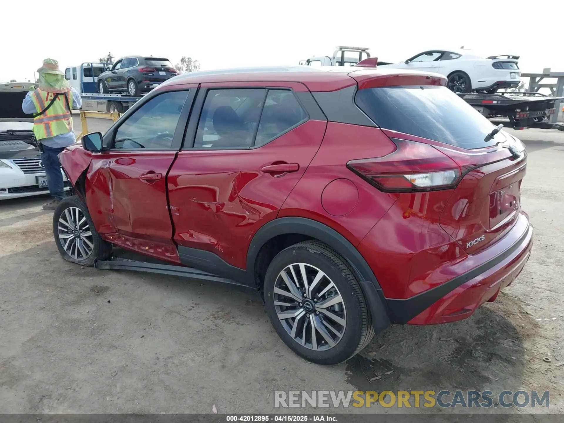 3 Photograph of a damaged car 3N1CP5CV0PL476441 NISSAN KICKS 2023