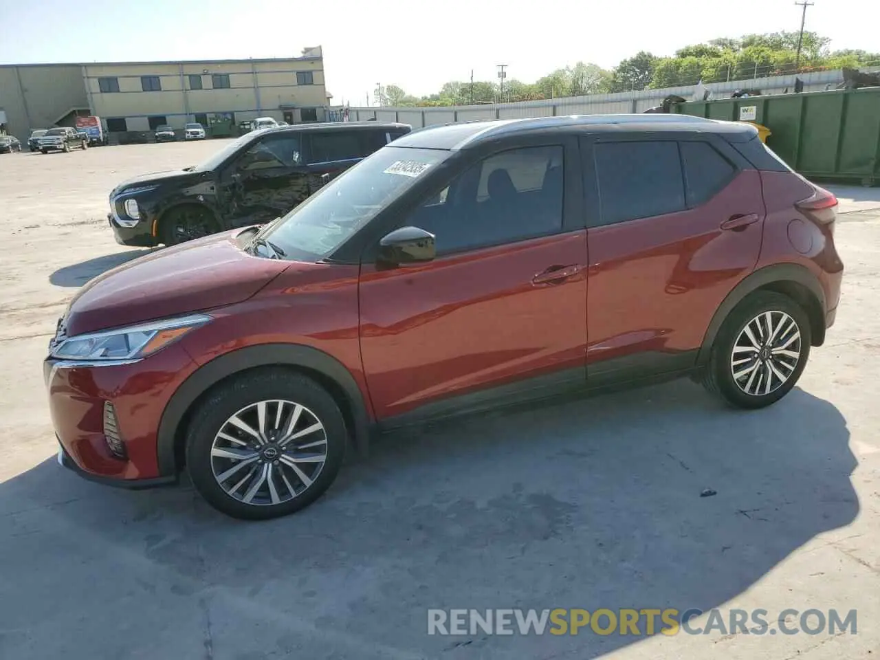 1 Photograph of a damaged car 3N1CP5CV0PL494194 NISSAN KICKS 2023