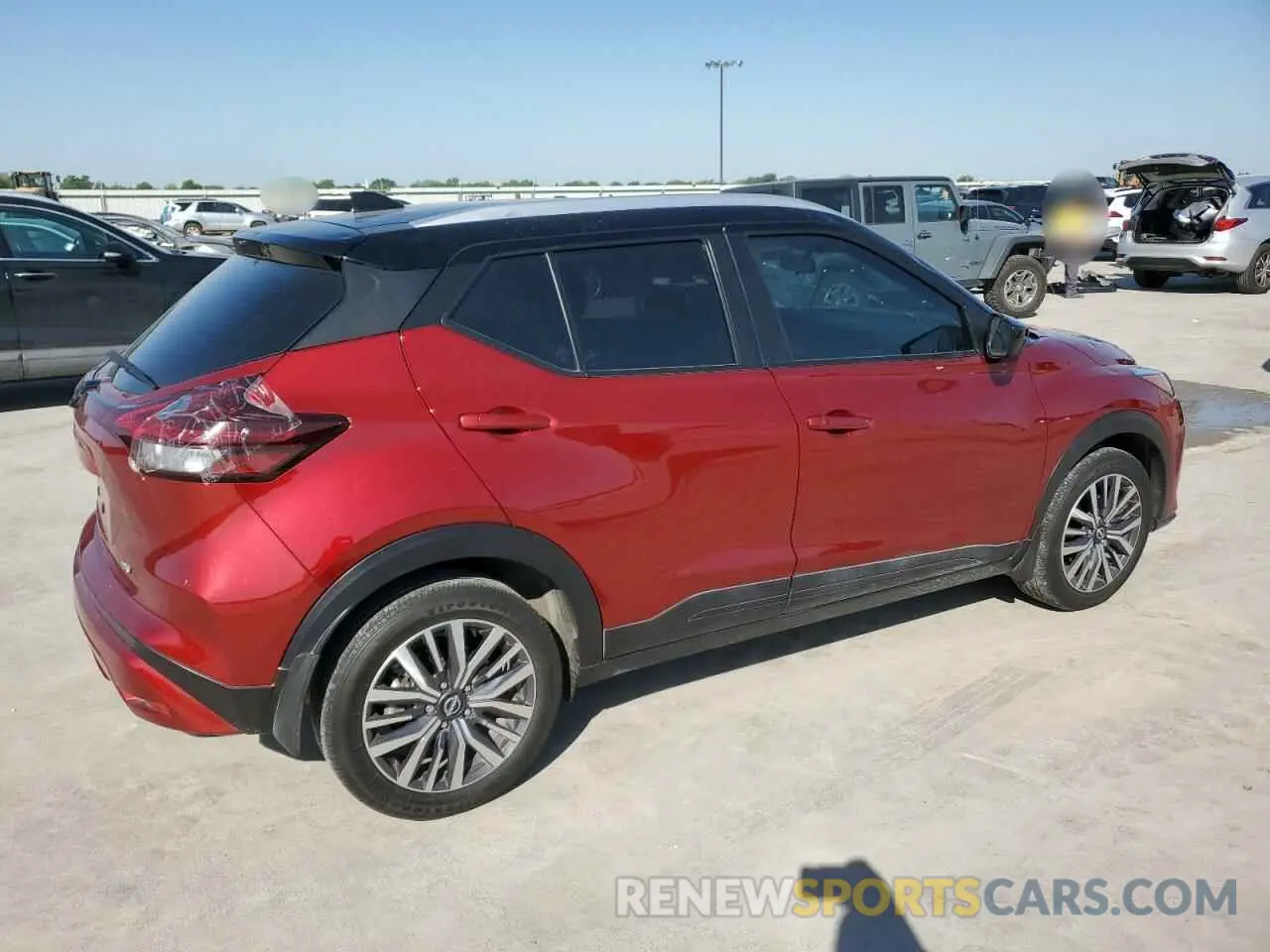 3 Photograph of a damaged car 3N1CP5CV0PL494194 NISSAN KICKS 2023