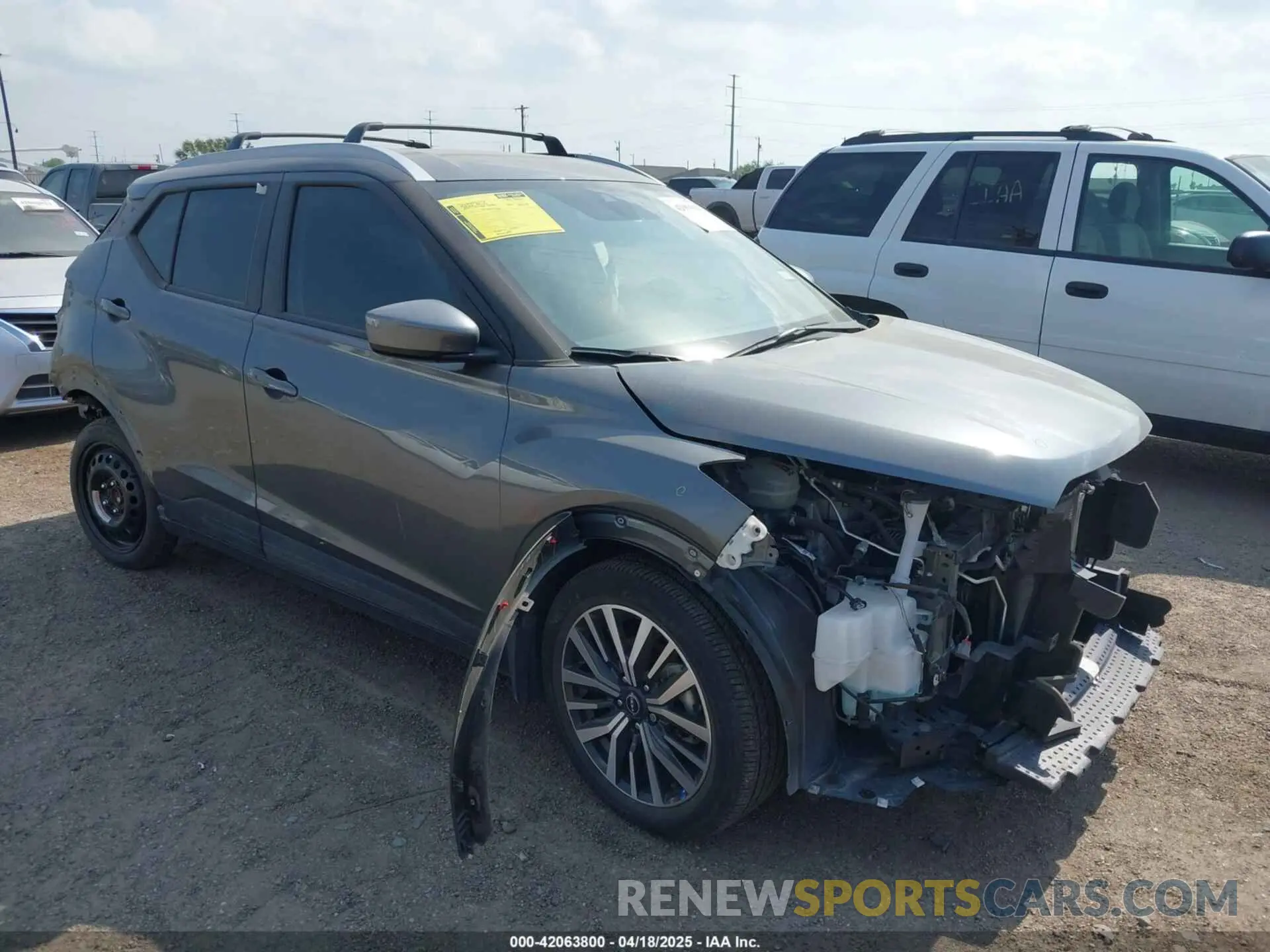 1 Photograph of a damaged car 3N1CP5CV0PL507073 NISSAN KICKS 2023