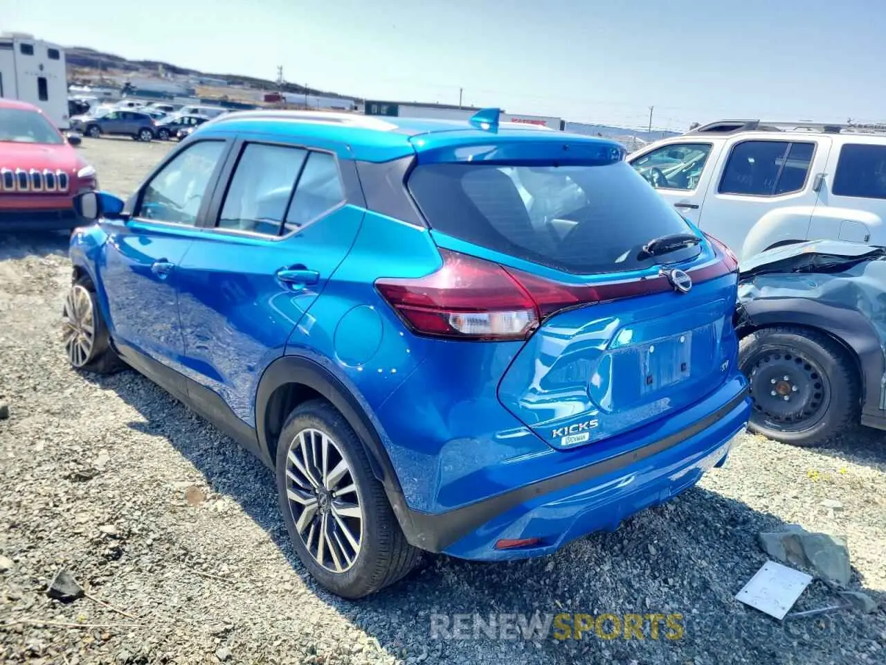 2 Photograph of a damaged car 3N1CP5CV0PL507879 NISSAN KICKS 2023