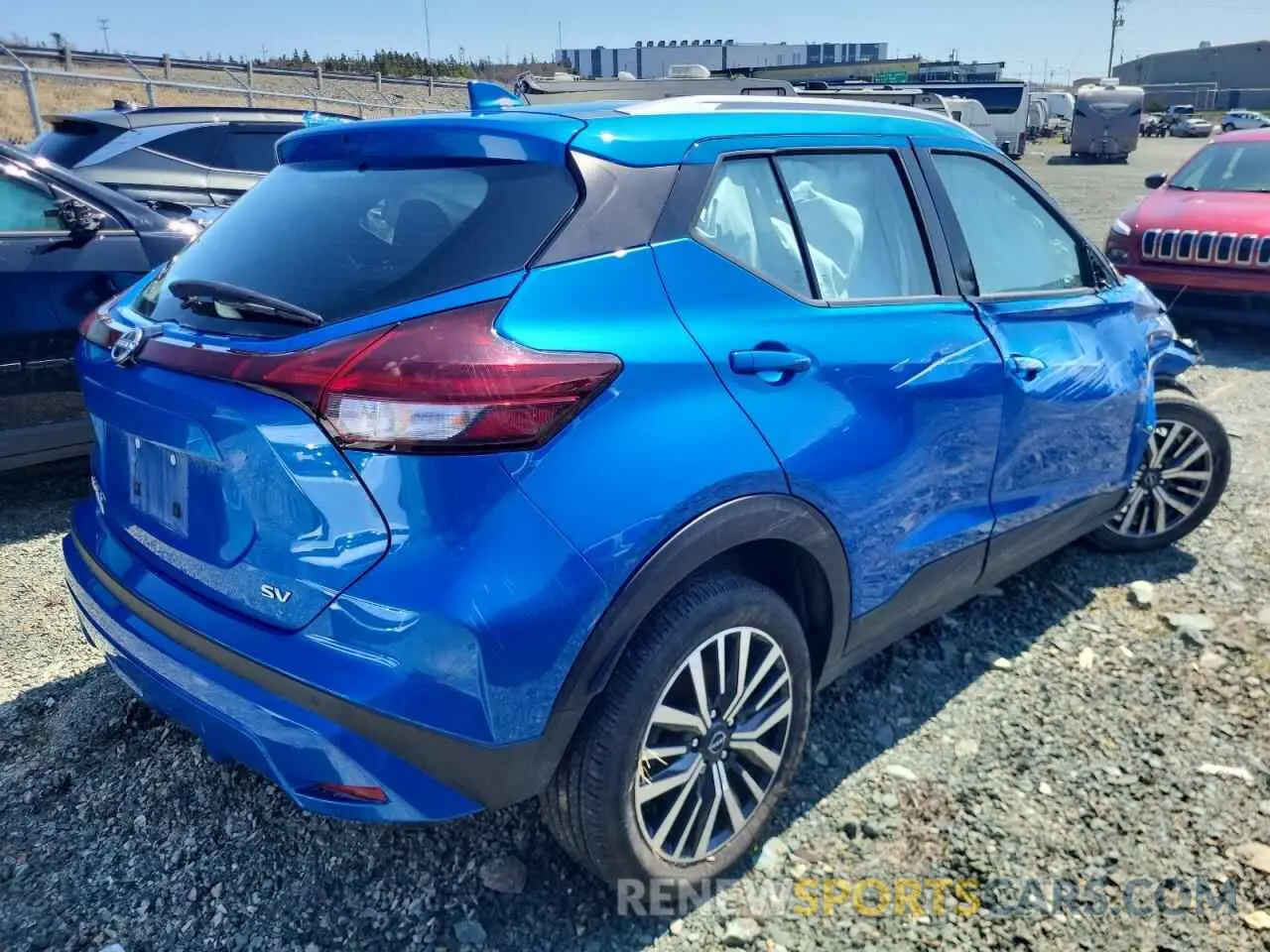 3 Photograph of a damaged car 3N1CP5CV0PL507879 NISSAN KICKS 2023