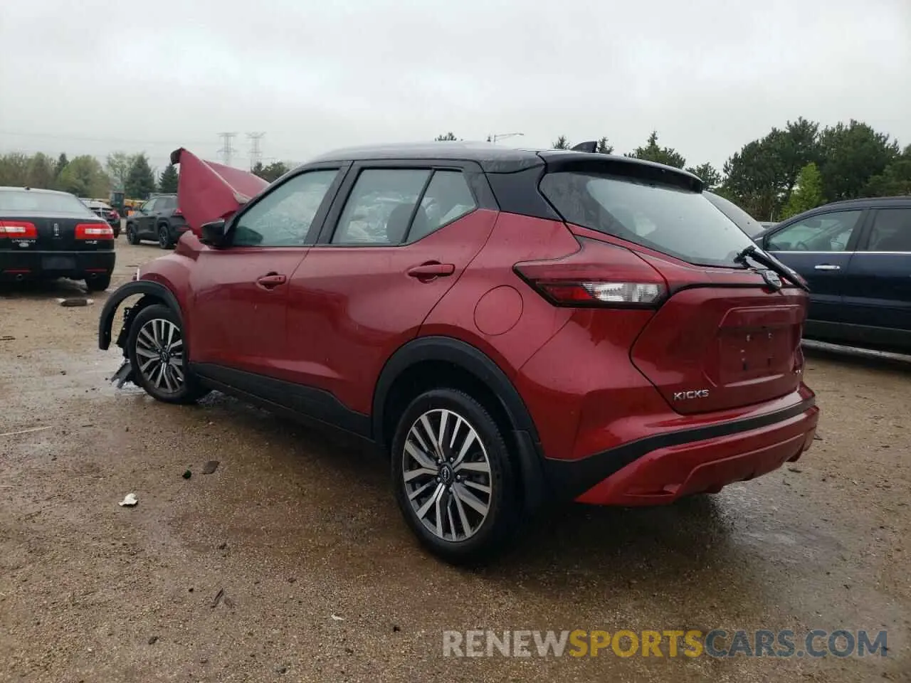 2 Photograph of a damaged car 3N1CP5CV0PL541515 NISSAN KICKS 2023