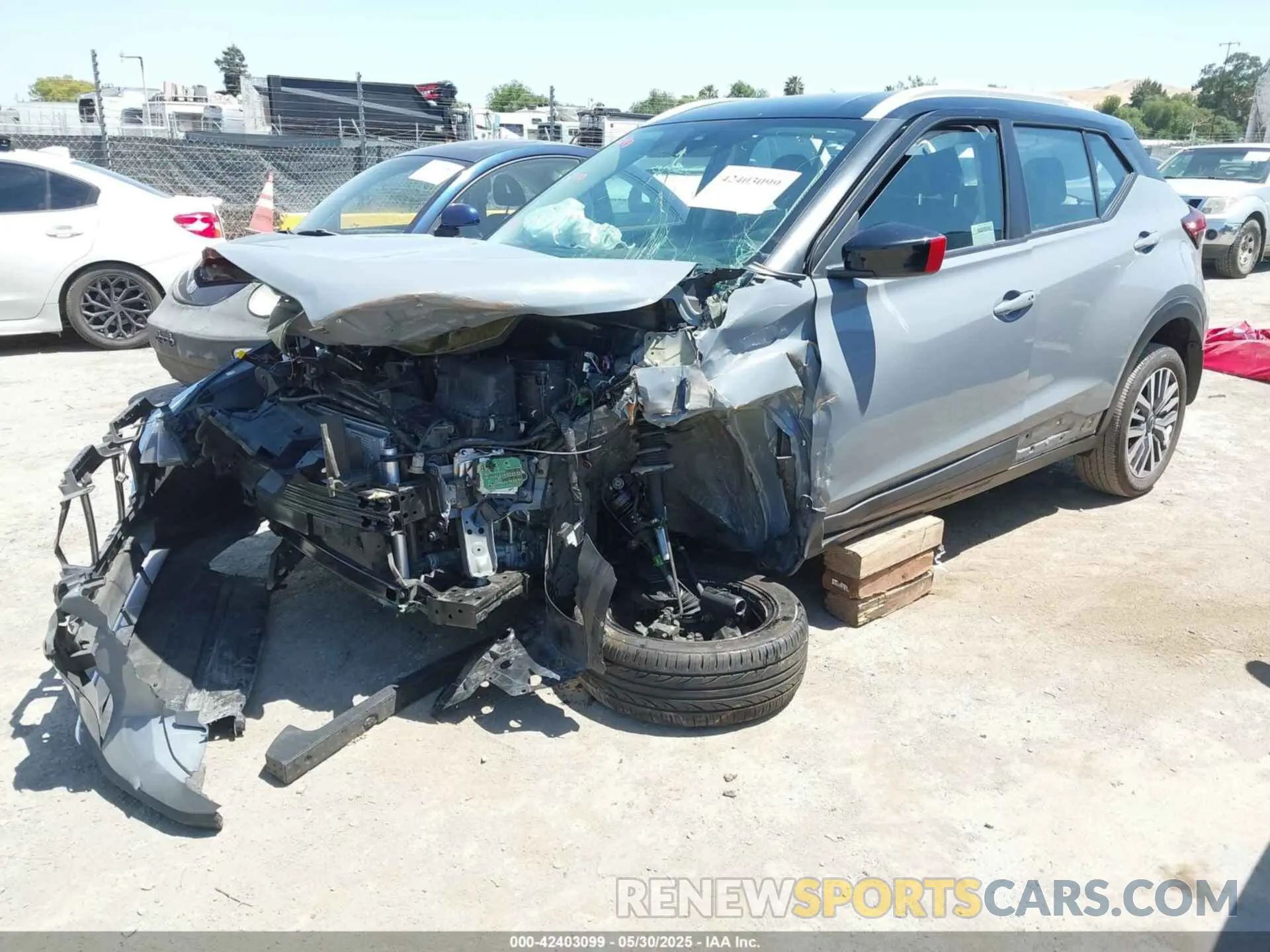 2 Photograph of a damaged car 3N1CP5CV0PL545306 NISSAN KICKS 2023