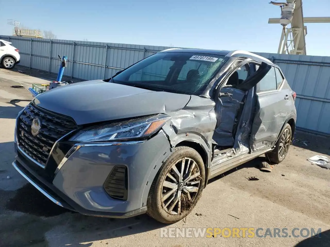 1 Photograph of a damaged car 3N1CP5CV0PL551526 NISSAN KICKS 2023