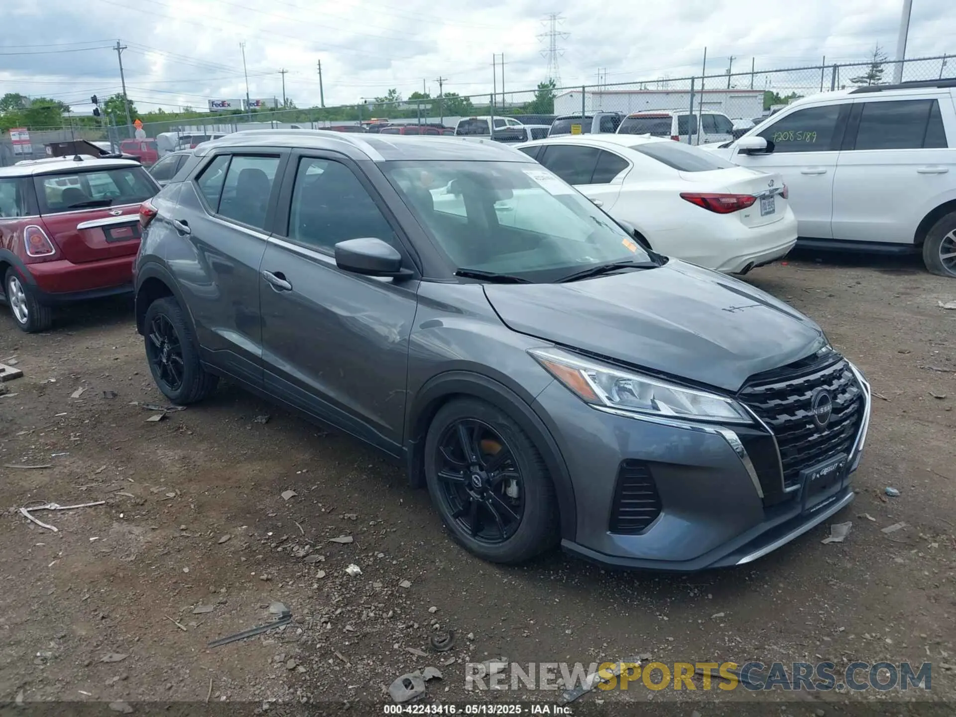 1 Photograph of a damaged car 3N1CP5CV2PL488154 NISSAN KICKS 2023