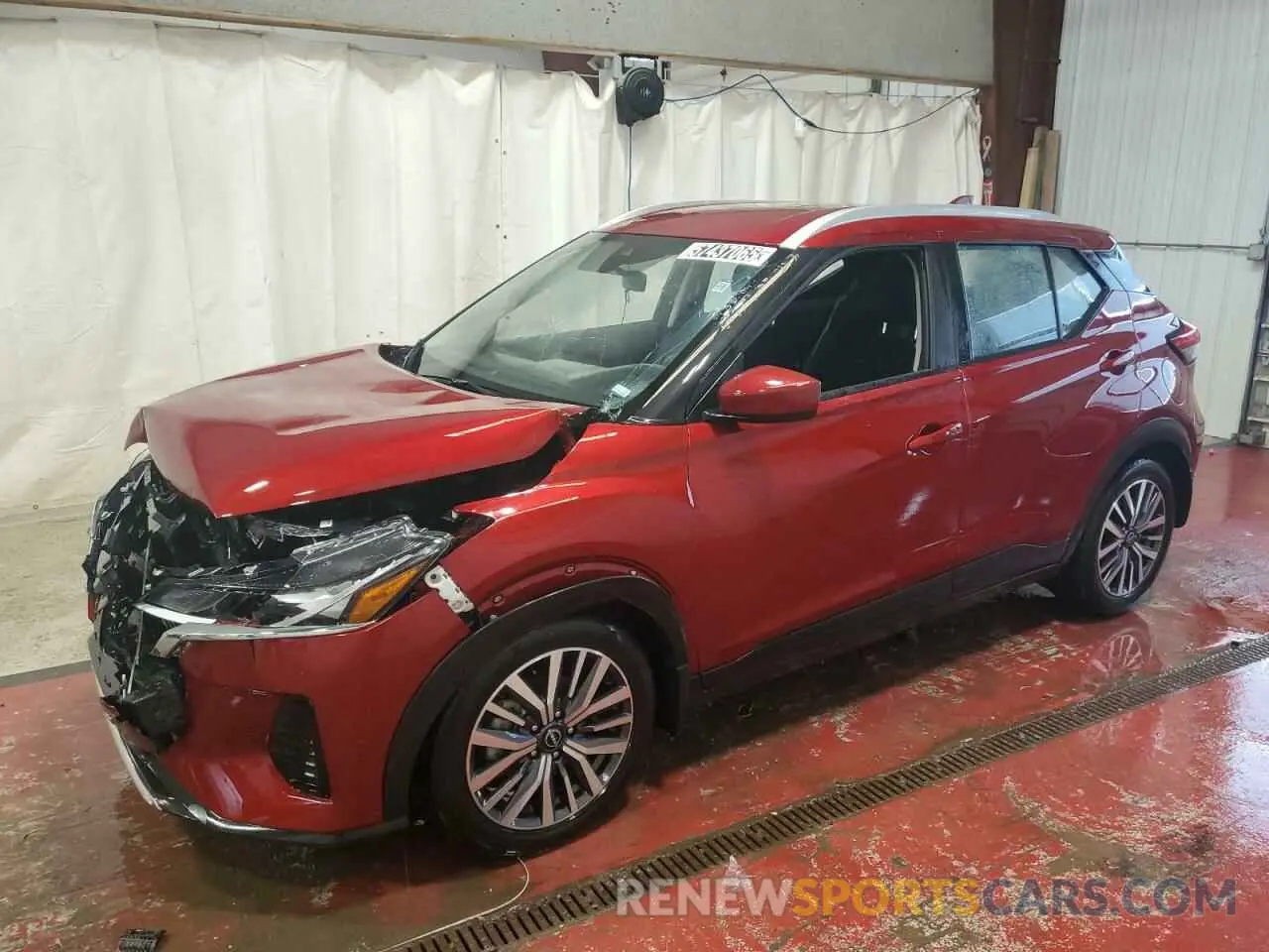 1 Photograph of a damaged car 3N1CP5CV2PL558364 NISSAN KICKS 2023